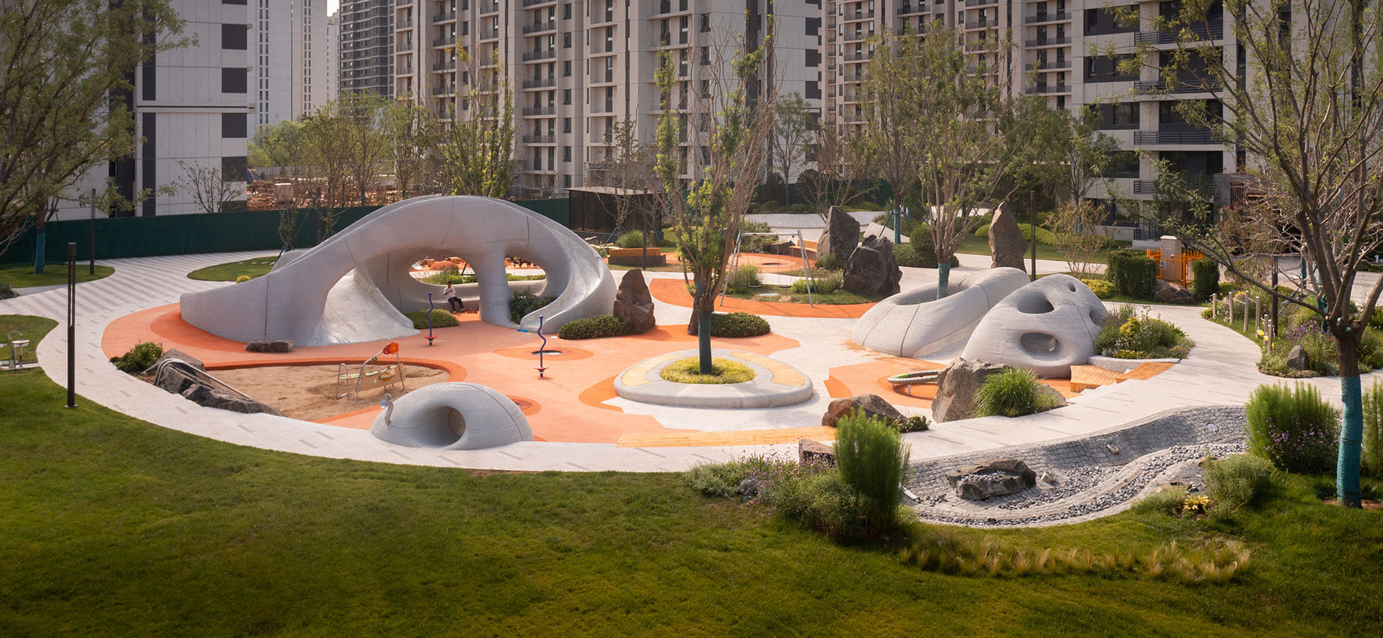 〈ボルダーパーク（Boulder Park）〉設計： XISUI Design