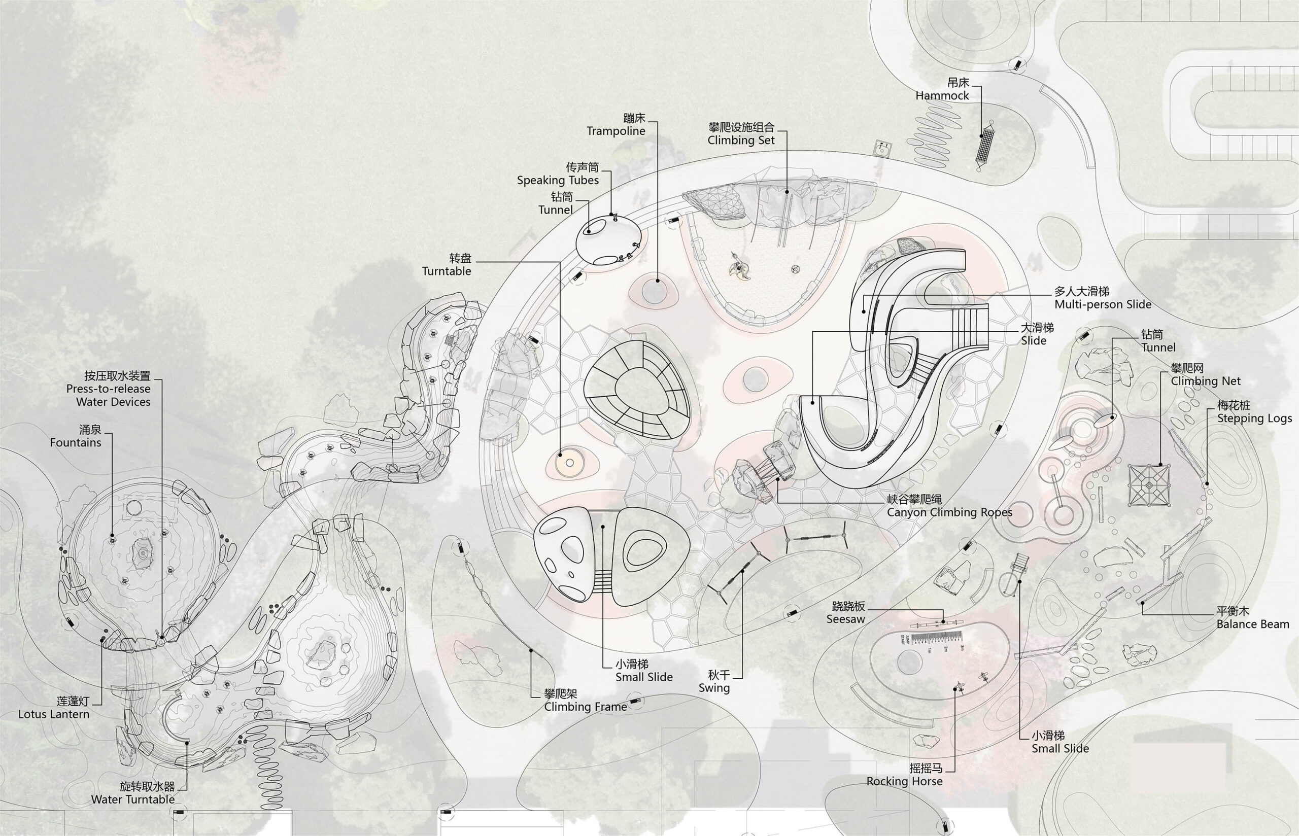 〈ボルダーパーク（Boulder Park）〉設計： XISUI Design
