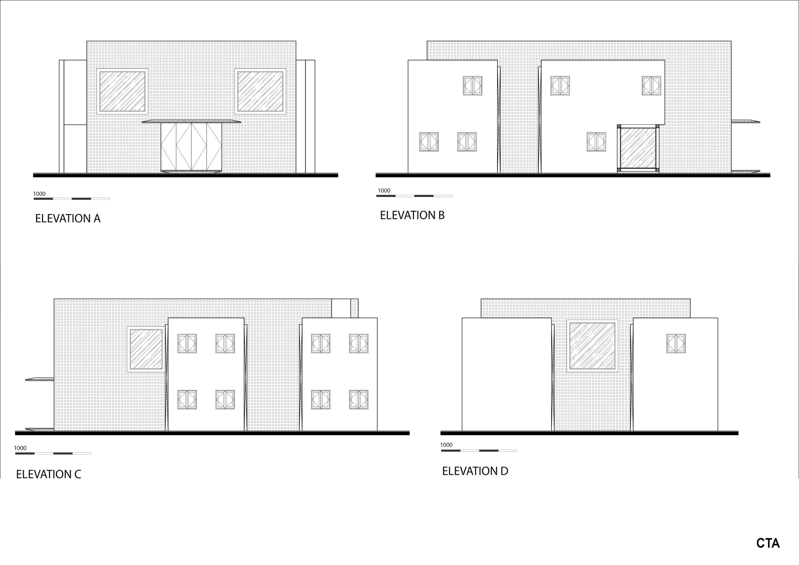 〈Wall house〉設計：CTA（Creative Architects）