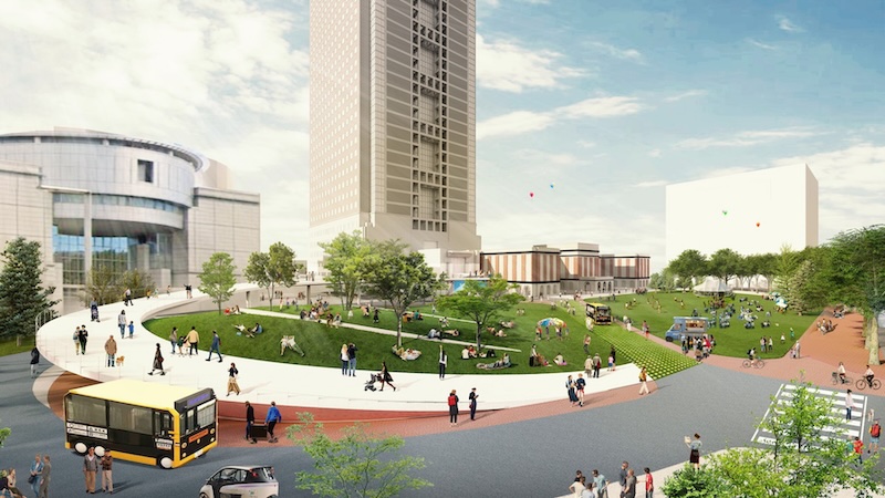 群馬県庁間空間デザイン国際コンペ最優秀案