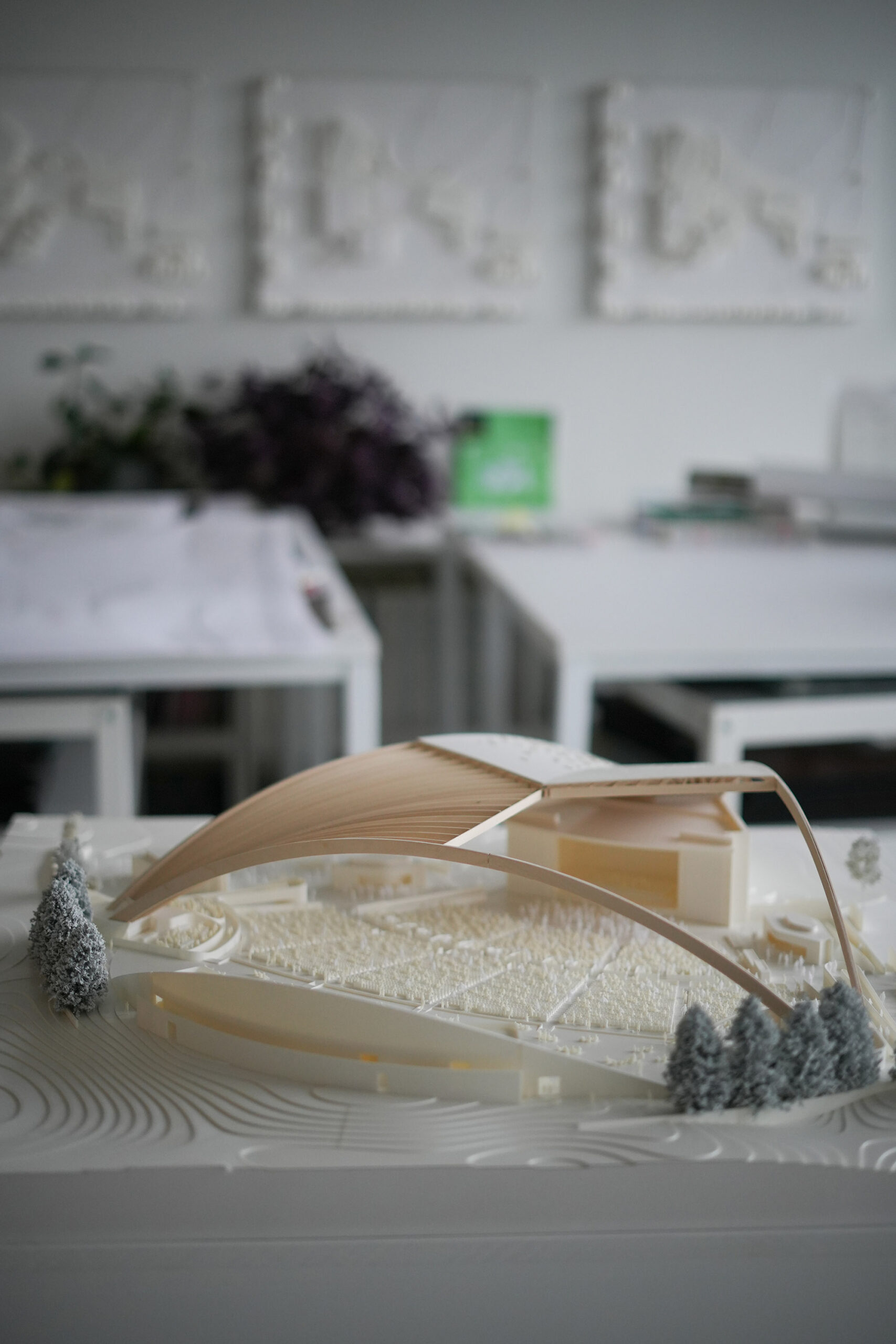 〈PNEアンフィシアター／フリーダム・モバイル・アーチ（PNE Amphitheatre / Freedom Mobile Arch）〉設計：レヴェリー・アーキテクチャ（Revery Architecture）