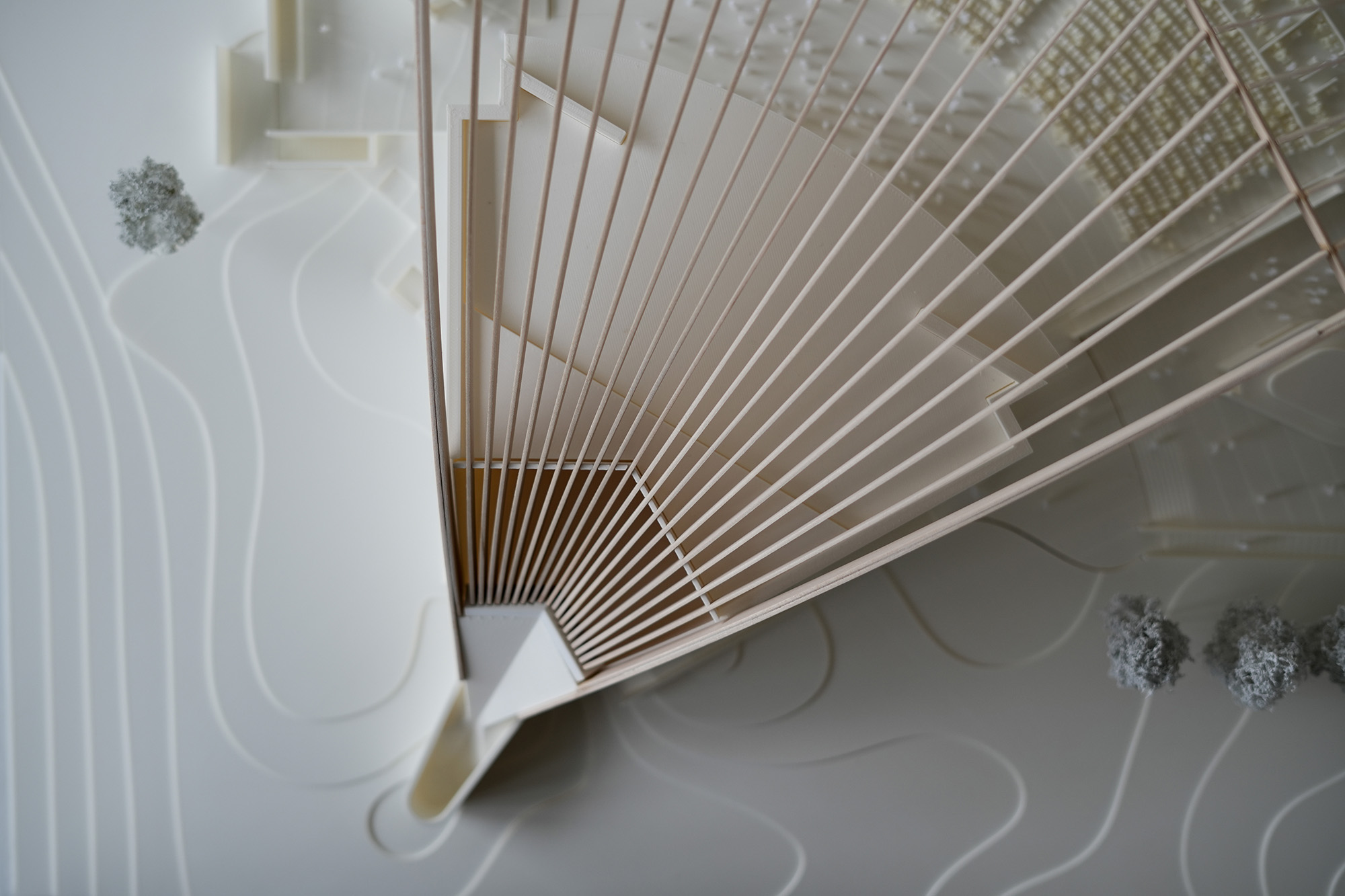 〈PNEアンフィシアター／フリーダム・モバイル・アーチ（PNE Amphitheatre / Freedom Mobile Arch）〉設計：レヴェリー・アーキテクチャ（Revery Architecture）