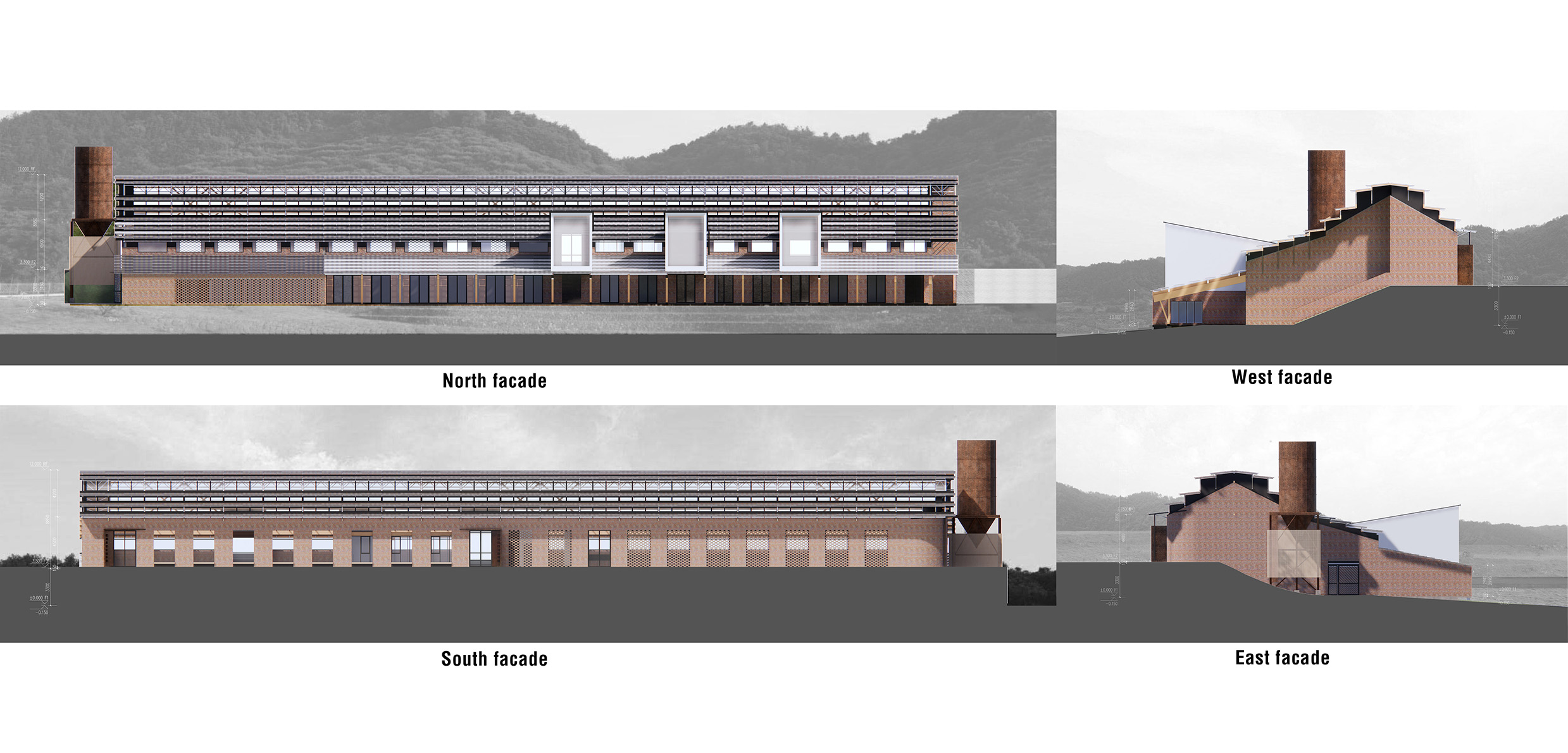 〈桃里・沼山村村民センター（Taoli-Zhaoshan Village Center）〉設計：SUPアトリエ（SUP Atelier）