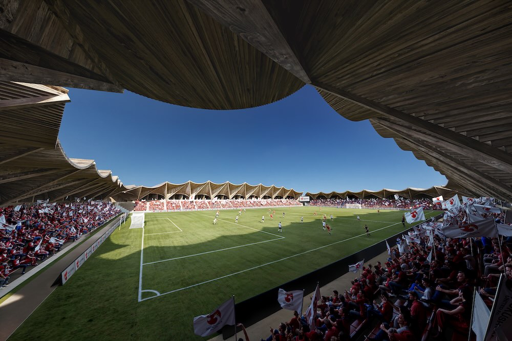 福島ユナイテッドFC 新スタジアム構想デザイン案