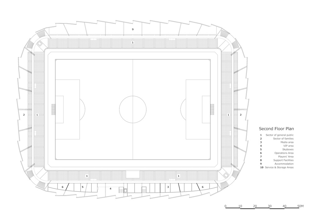 福島ユナイテッドFC 新スタジアム構想デザイン案