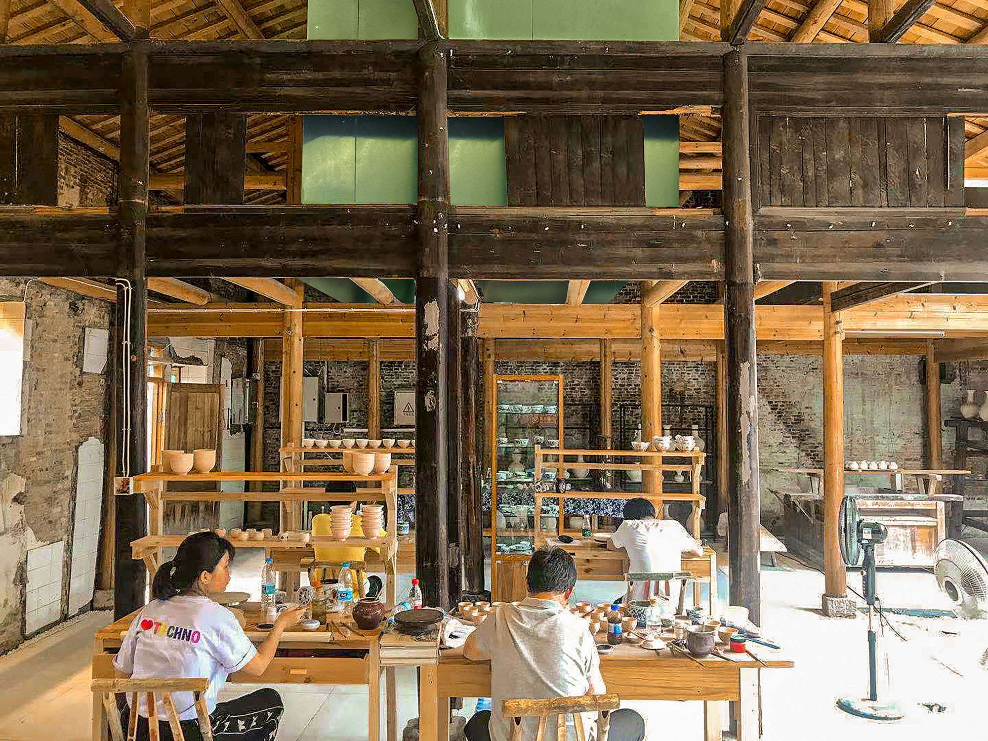 〈磁器工房プラグイン・リバイバル（Porcelain Studios Plugin Revival）〉設計：PAO（People’s Architecture Office）、Liu Kecheng Design Studio