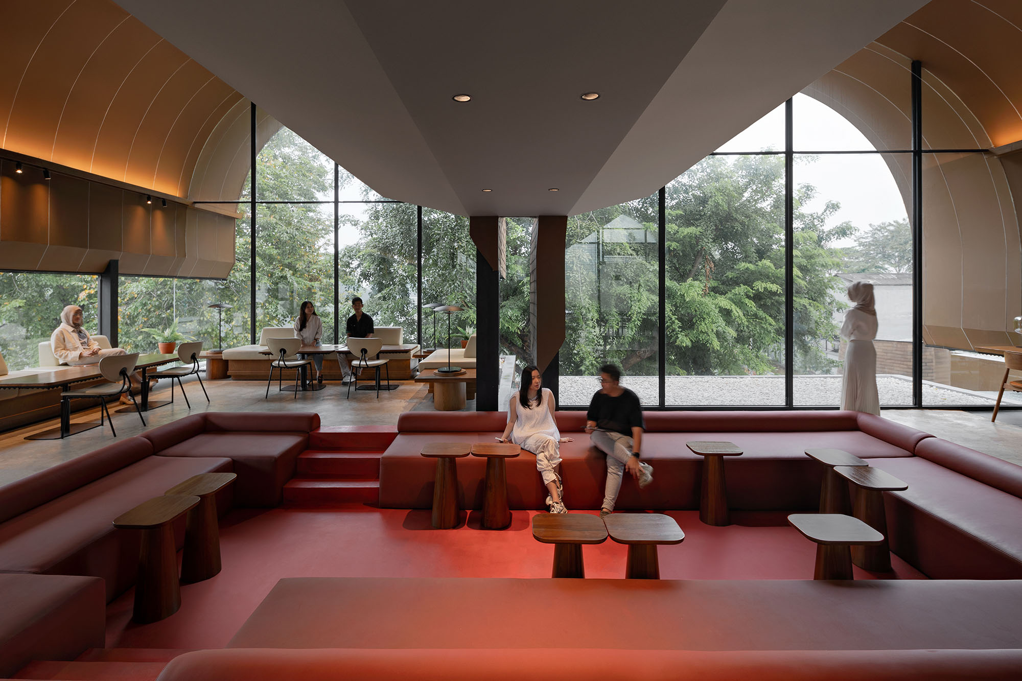 〈SSガーデン（Shelters on Slope Garden）〉設計：RAD+ar（Research Artistic Design + architecture）