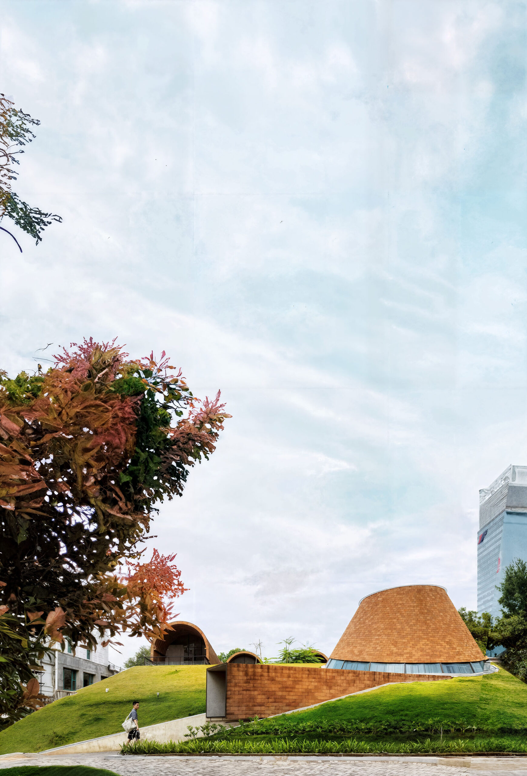 〈SSガーデン（Shelters on Slope Garden）〉設計：RAD+ar（Research Artistic Design + architecture）