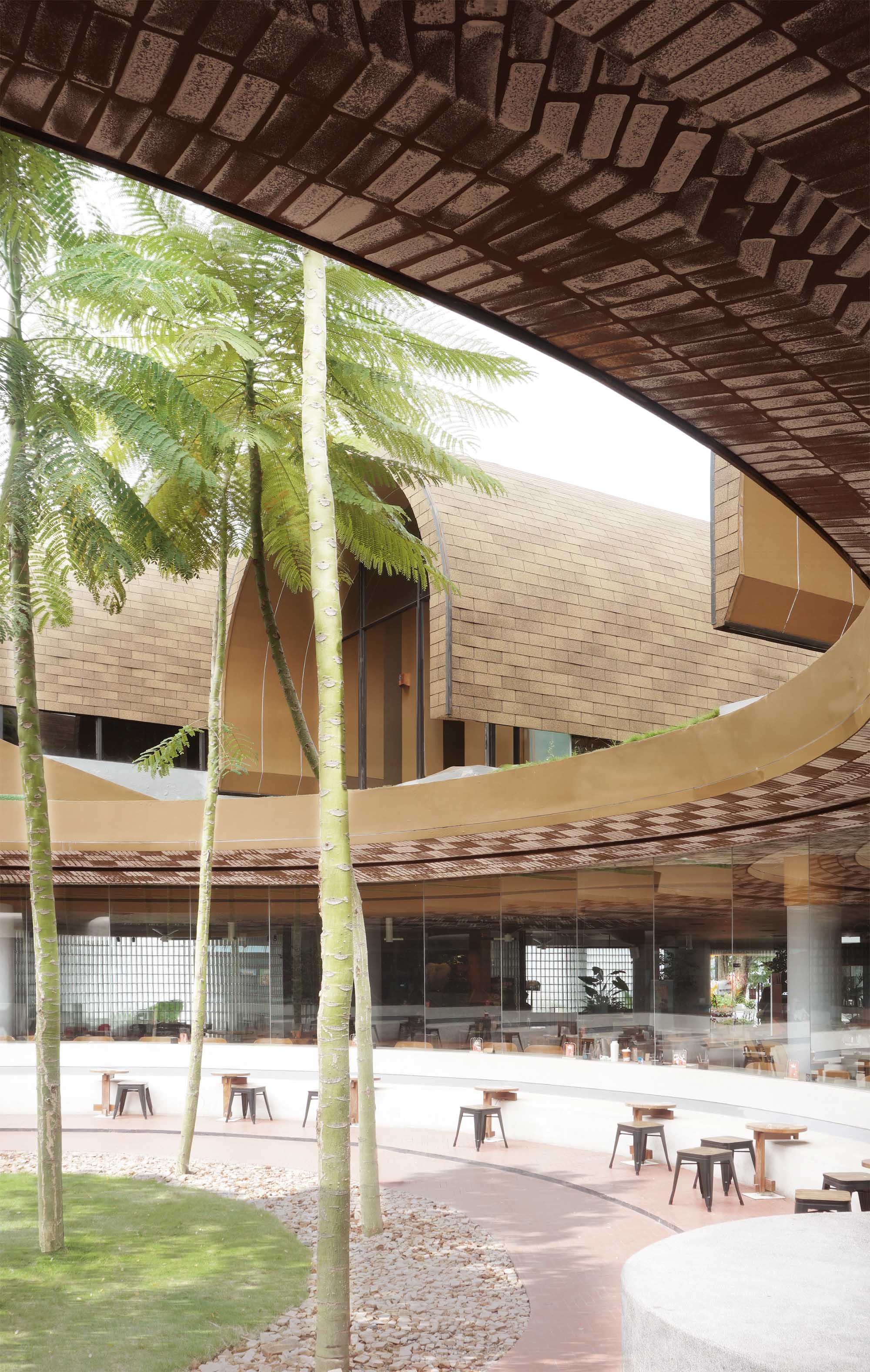 〈SSガーデン（Shelters on Slope Garden）〉設計：RAD+ar（Research Artistic Design + architecture）