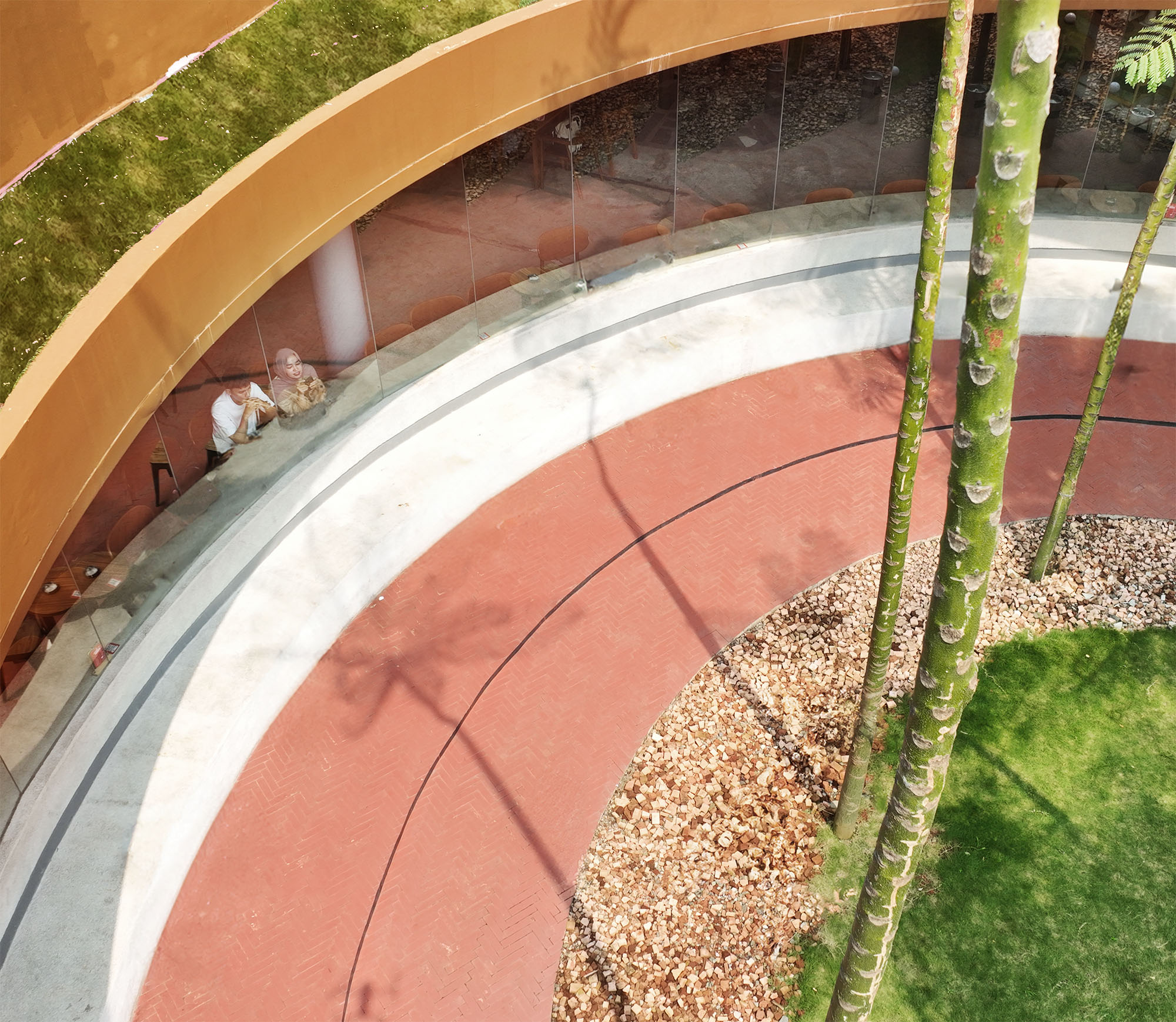 〈SSガーデン（Shelters on Slope Garden）〉設計：RAD+ar（Research Artistic Design + architecture）