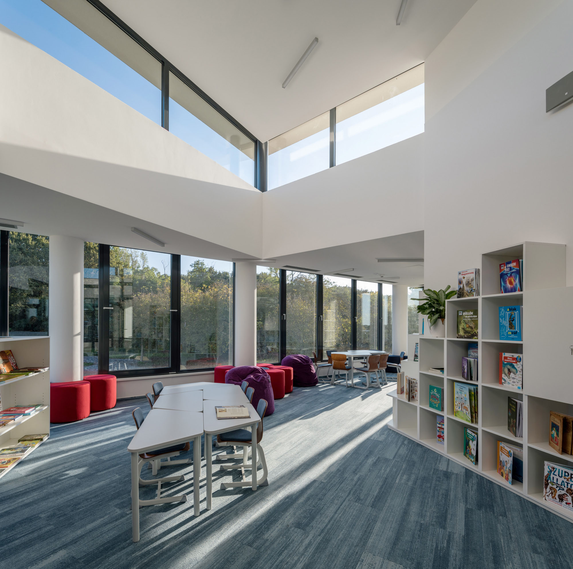 〈デブレツェン国際学校（ International School of Debrecen）〉設計：BORD建築スタジオ（BORD Architectural Studio）