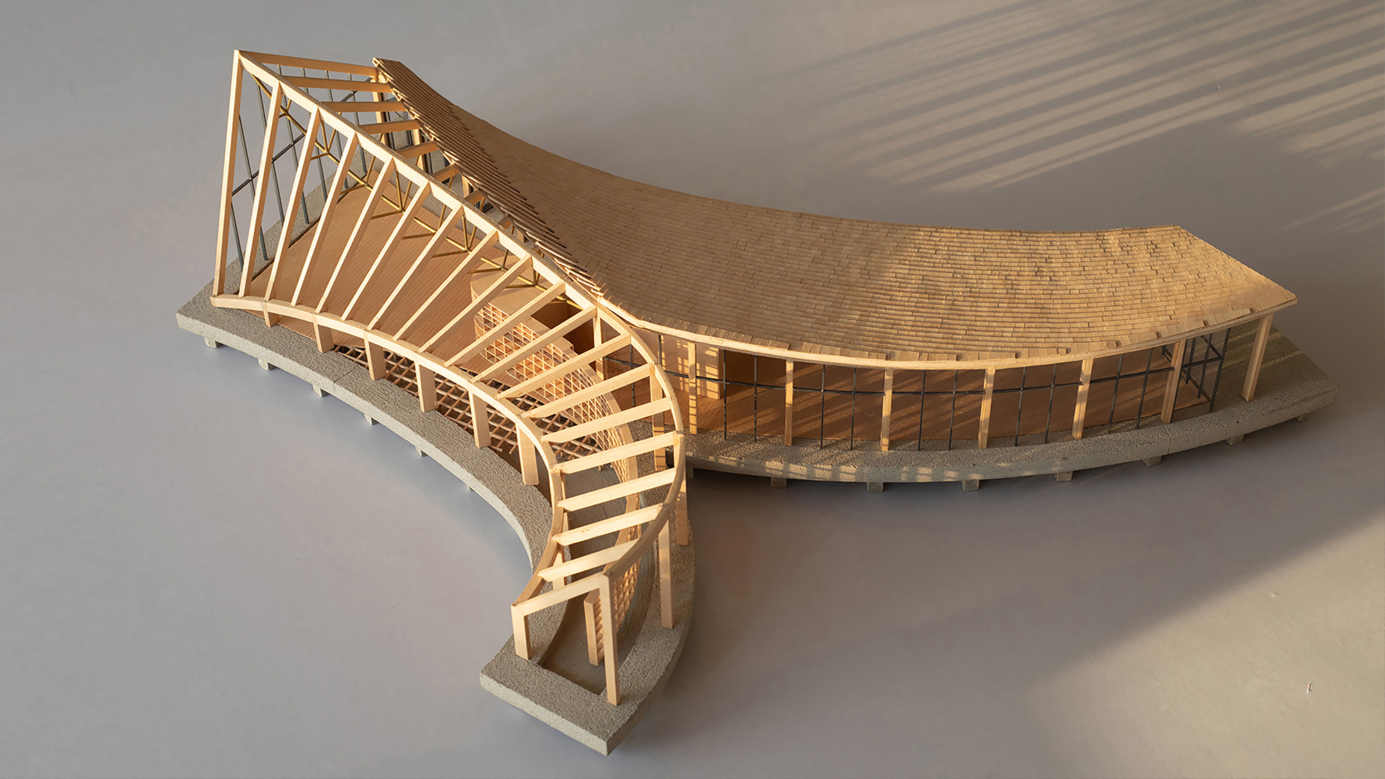 〈ドラフトウッド・ビレッジセンター（The Driftwood Village Center）〉プライマリー・アーキテクツ（Primary Architects）