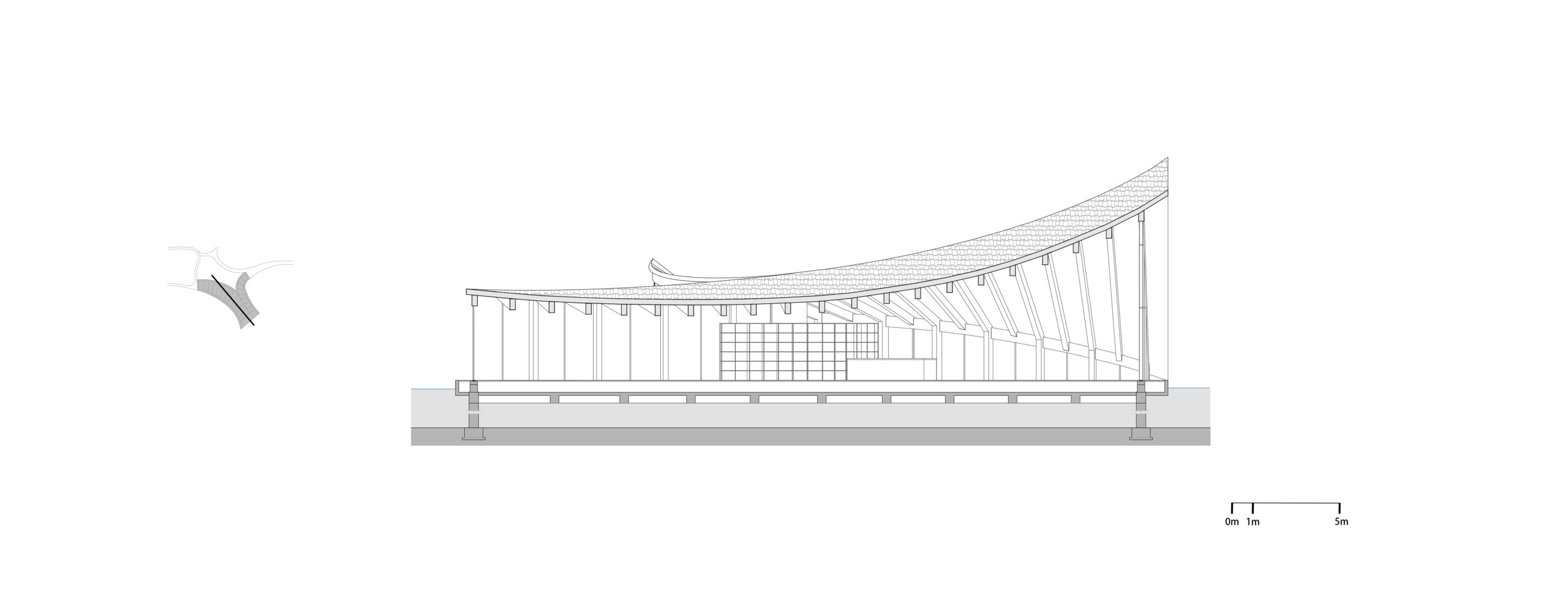 〈ドラフトウッド・ビレッジセンター（The Driftwood Village Center）〉プライマリー・アーキテクツ（Primary Architects）