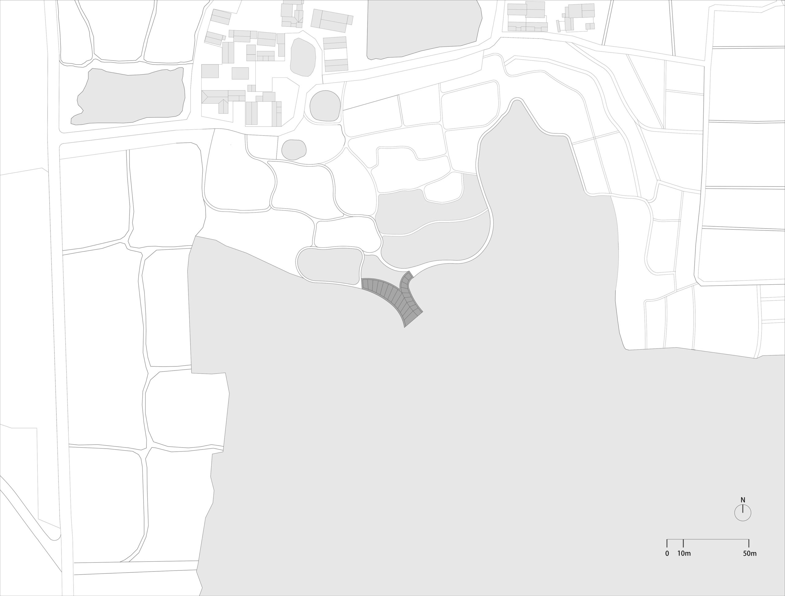 〈ドラフトウッド・ビレッジセンター（The Driftwood Village Center）〉プライマリー・アーキテクツ（Primary Architects）