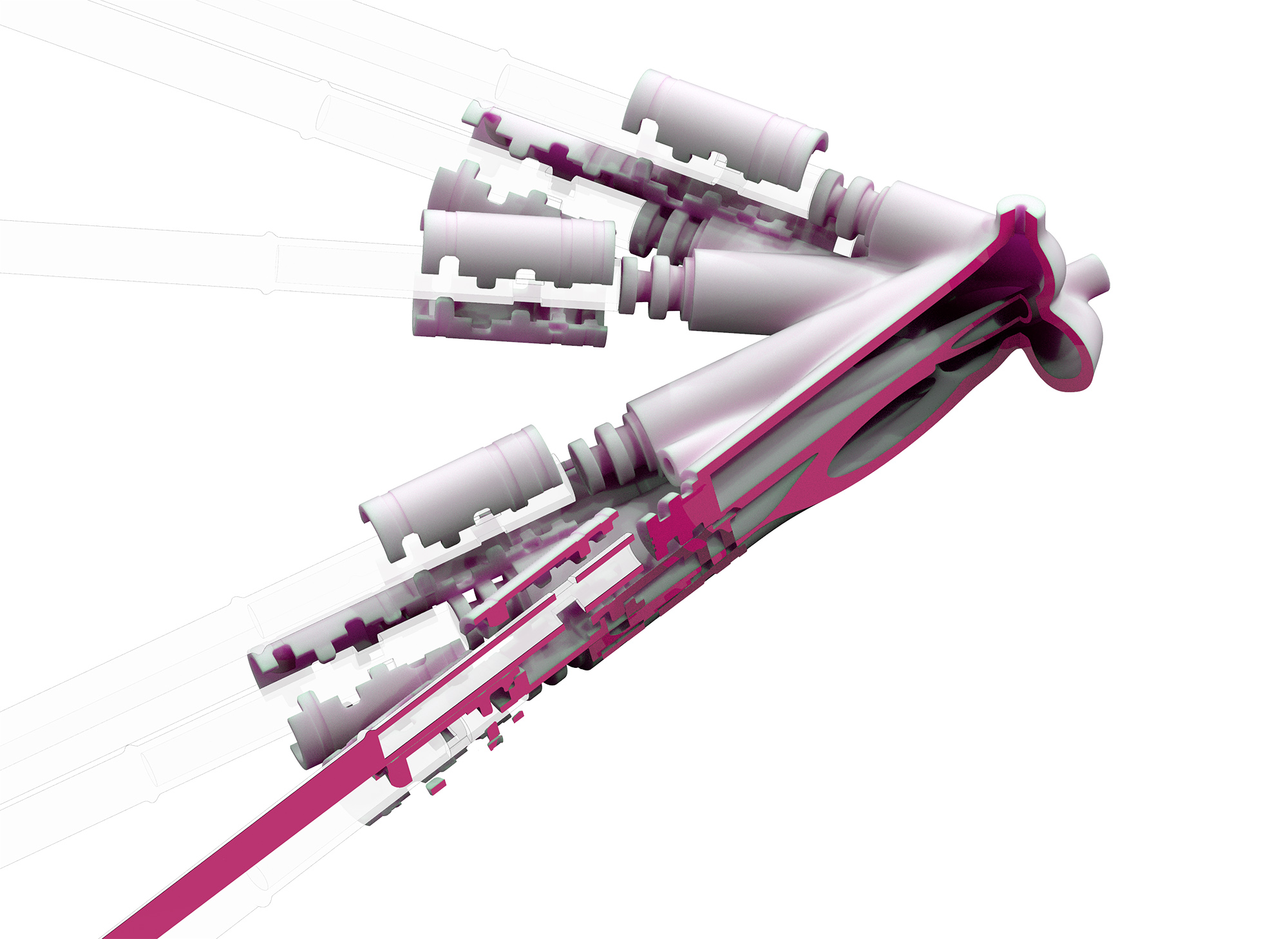 〈デジタル・バンブー（Digital Bamboo）〉デジタル・ビルディング・テクノロジーズ（Digital Building Technologies）