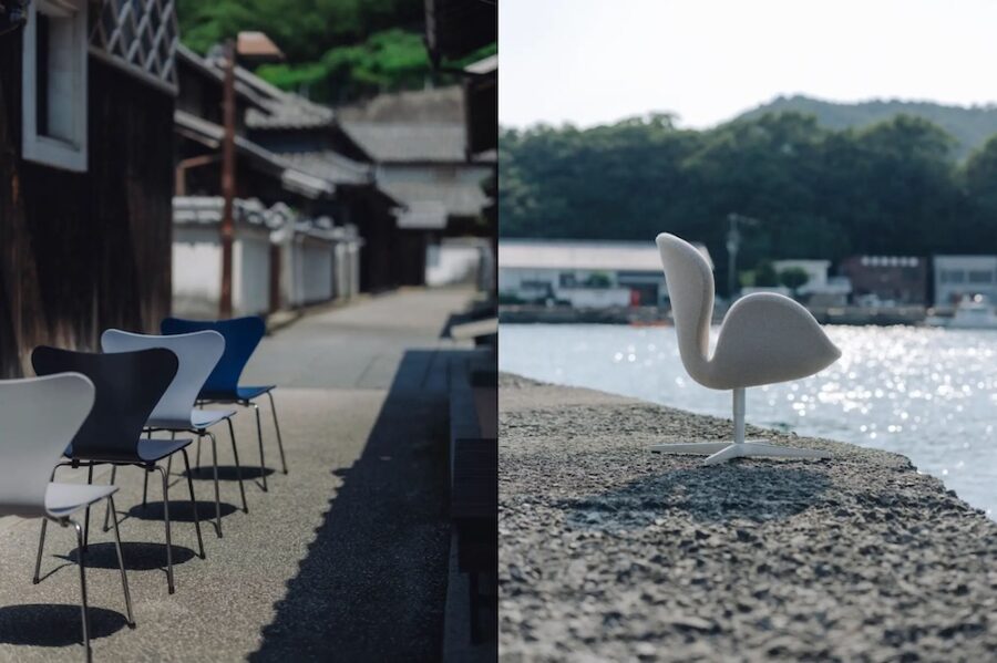 「FRITZ HANSEN EXHIBITION in HONJIMA 2025」瀬戸内海・本島にて10/3〜11/9開催