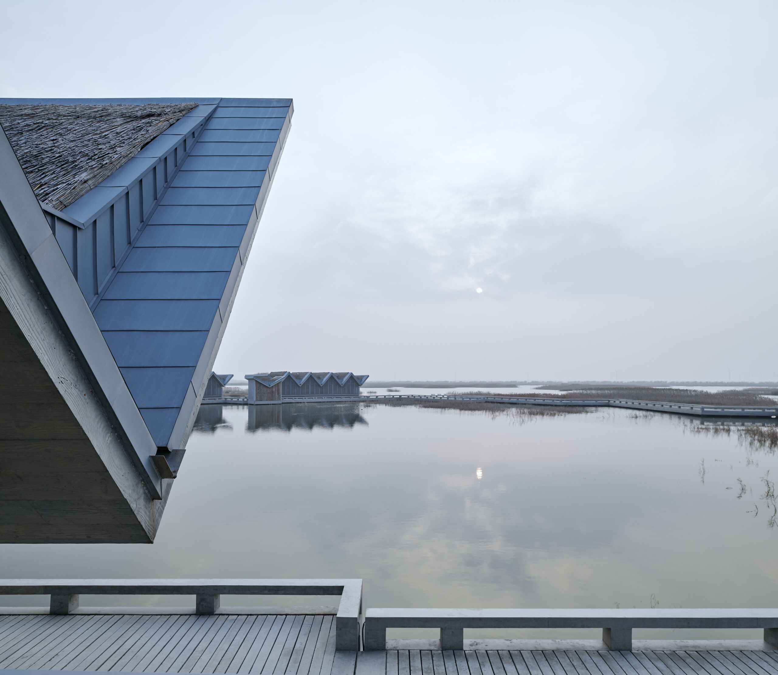 〈湿地研究教育センター（Wetland Research and Education Center）〉Atelier Z+