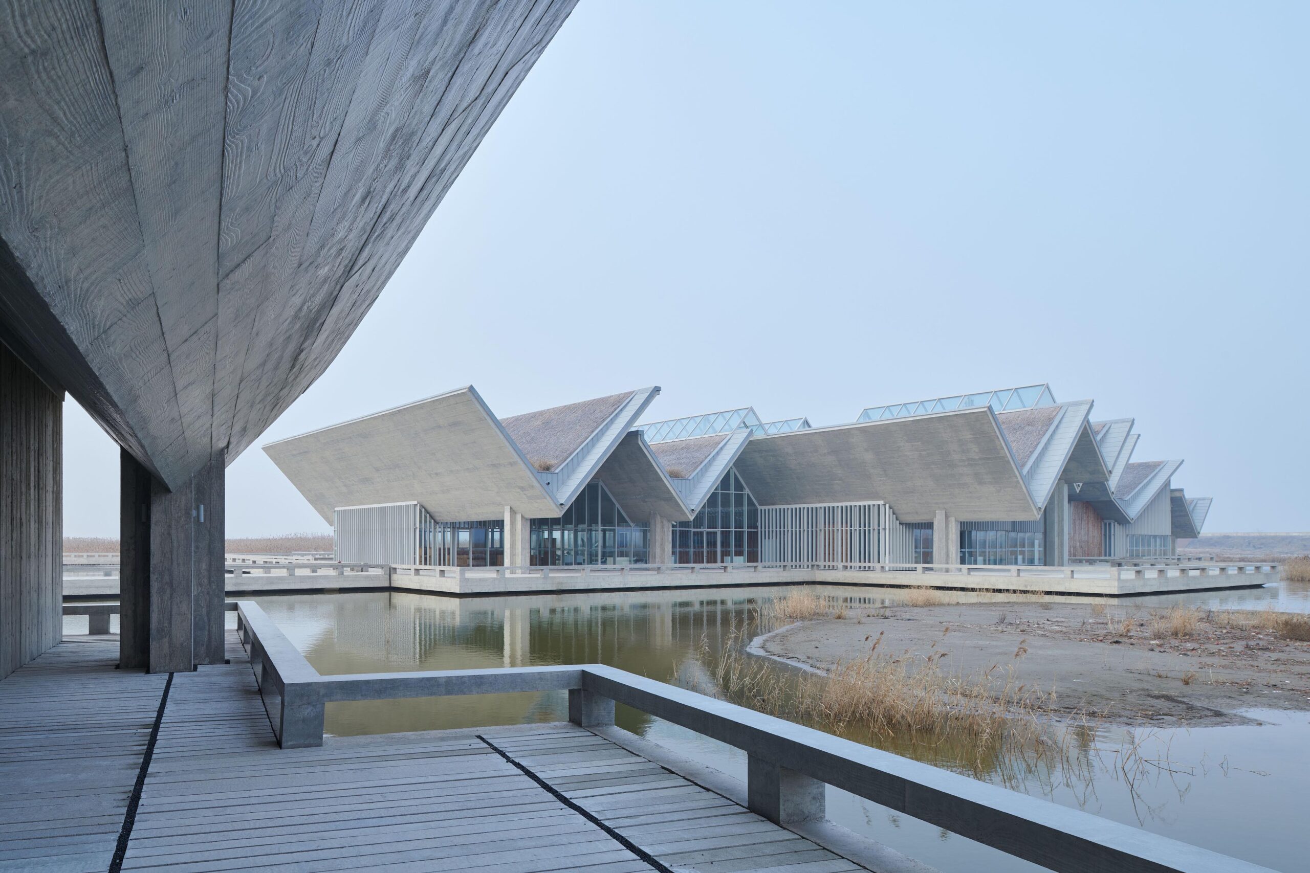 〈湿地研究教育センター（Wetland Research and Education Center）〉Atelier Z+