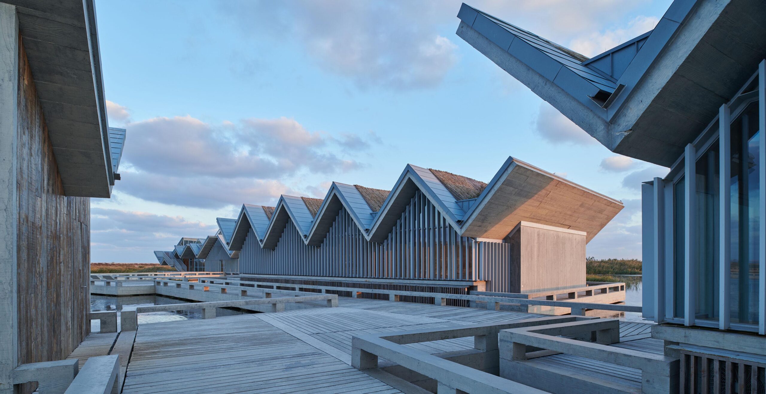 〈湿地研究教育センター（Wetland Research and Education Center）〉Atelier Z+