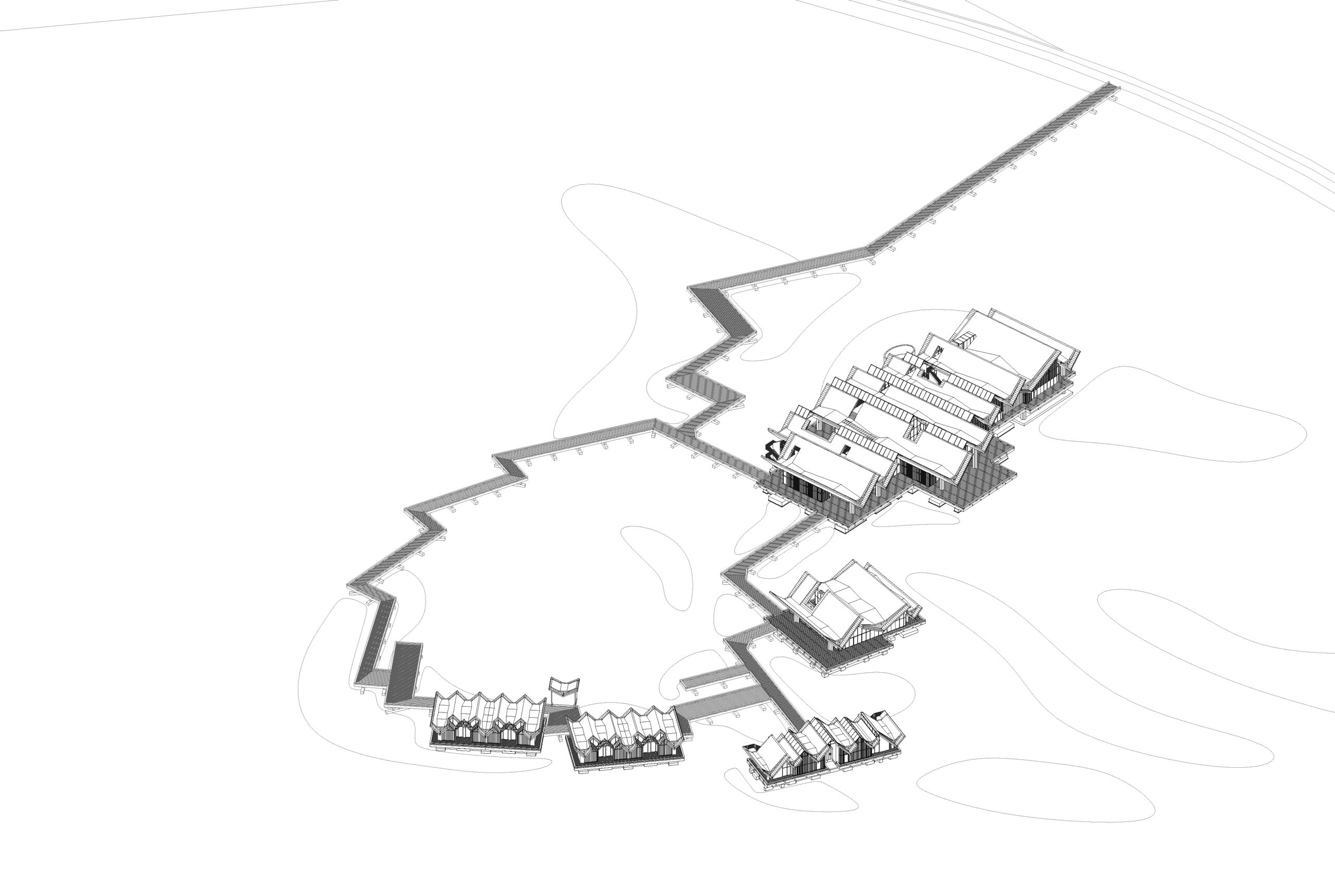 〈湿地研究教育センター（Wetland Research and Education Center）〉Atelier Z+