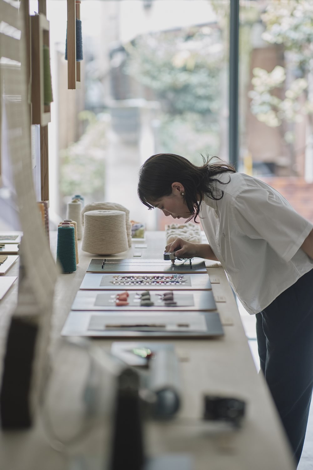 「karimokuとnuno ― 糸づくり 布づくり」Karimoku Commons Tokyo