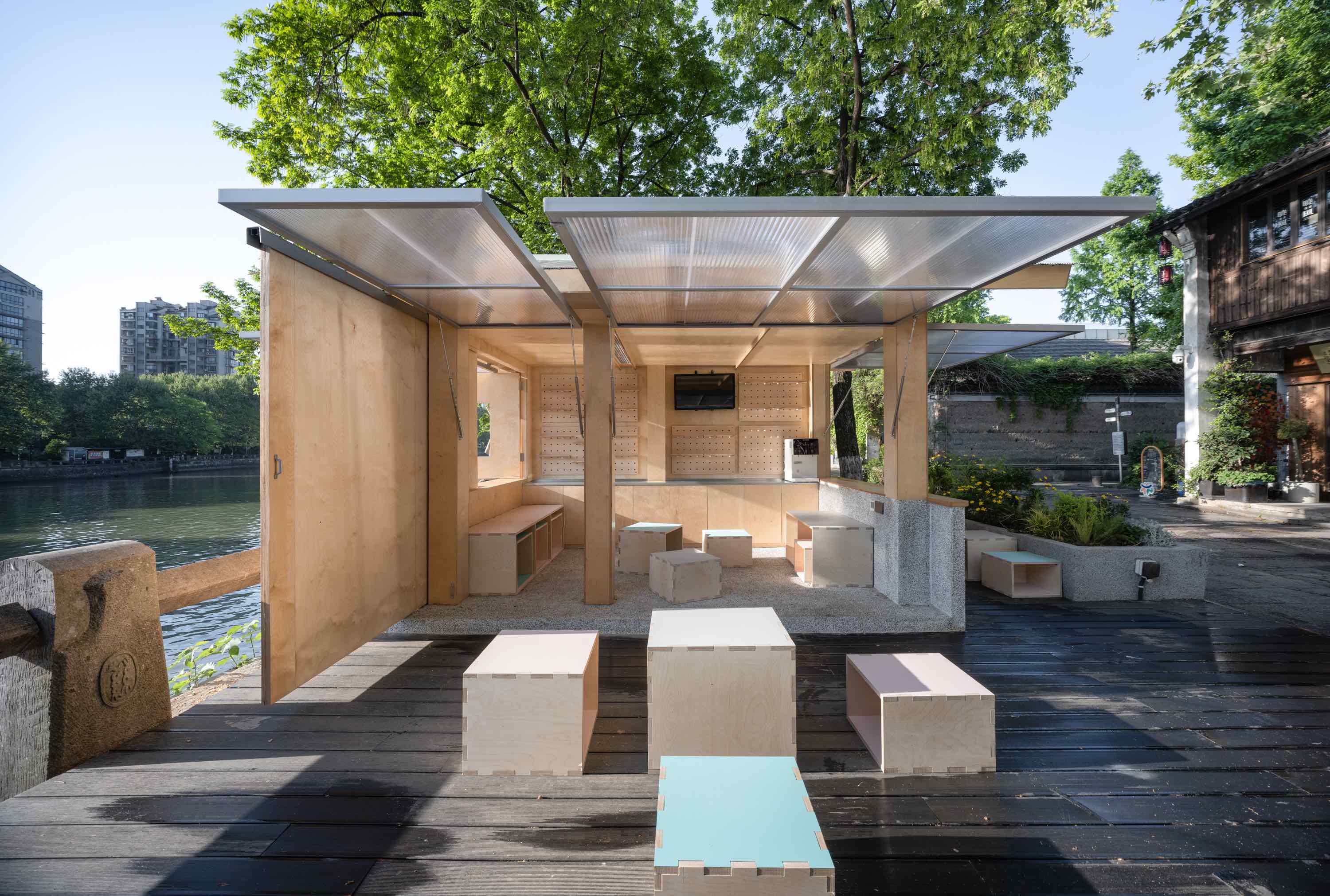 〈Canal Pavilion Post〉ZAOZUO ARCHITECTURE STUDIO