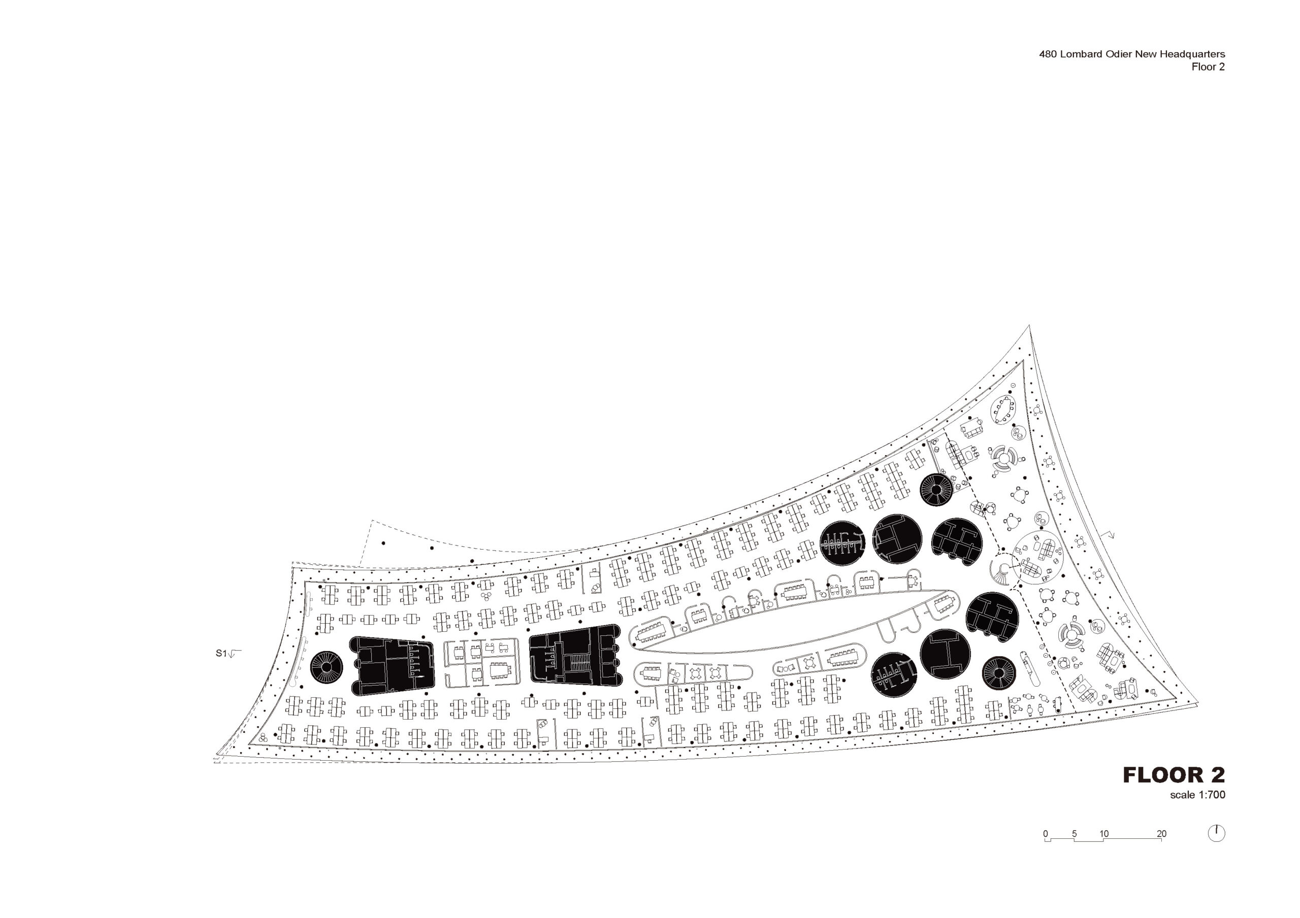 〈ロンバー・オディエ新本社(Lombard Odier New Headquarters)〉ヘルツォーク&ド・ムーロン(Herzog & de Meuron)