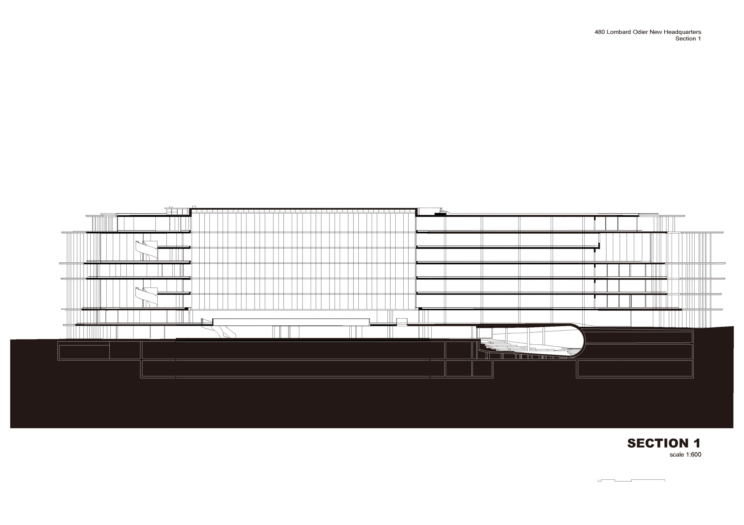〈ロンバー・オディエ新本社(Lombard Odier New Headquarters)〉ヘルツォーク&ド・ムーロン(Herzog & de Meuron)