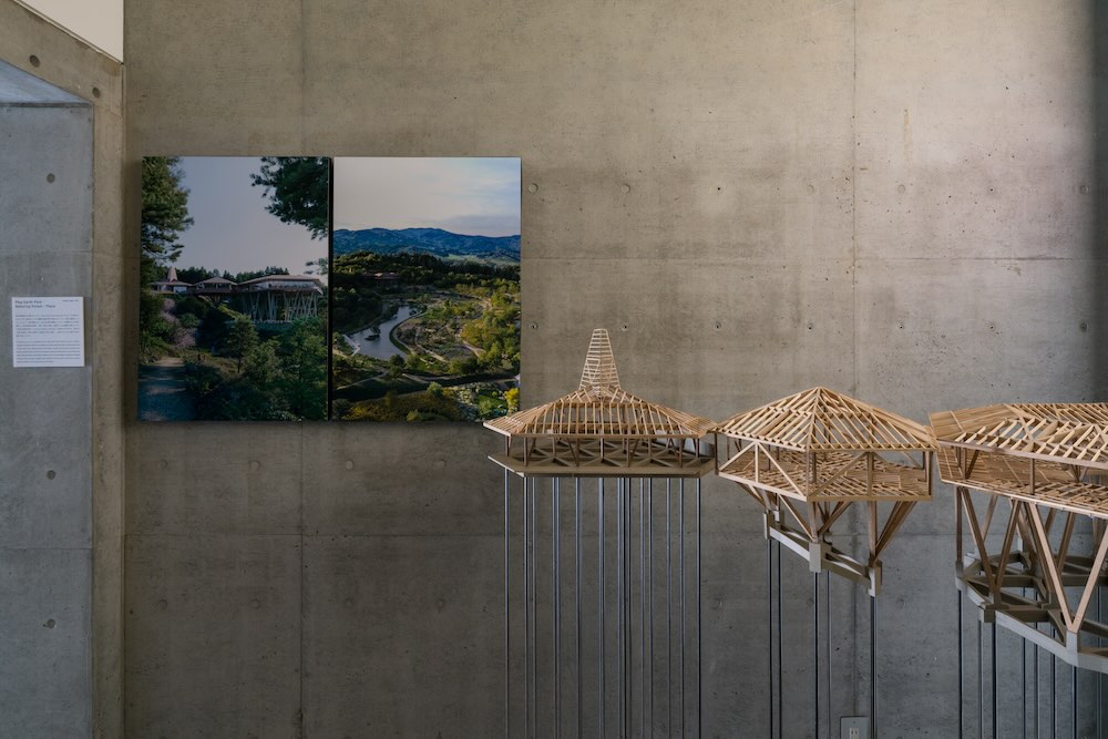 「⾃然とつながる建築をめざして　川島範久展」大阪・日本橋の家ギャラリー