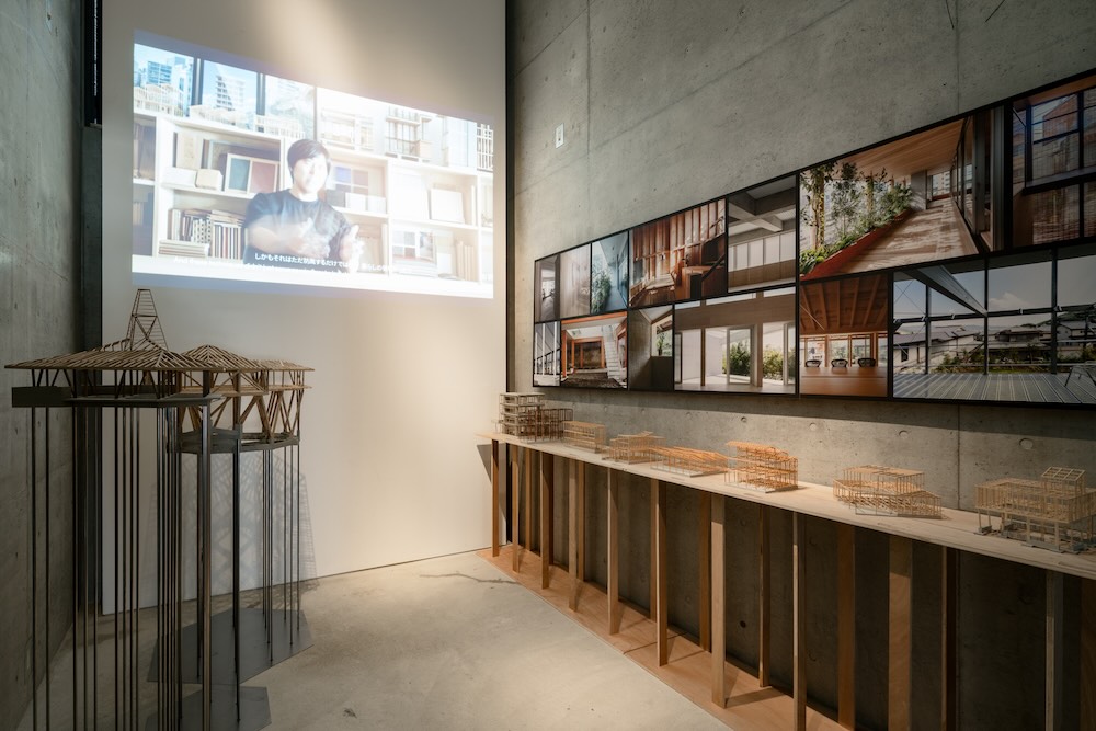 「⾃然とつながる建築をめざして　川島範久展」大阪・日本橋の家ギャラリー