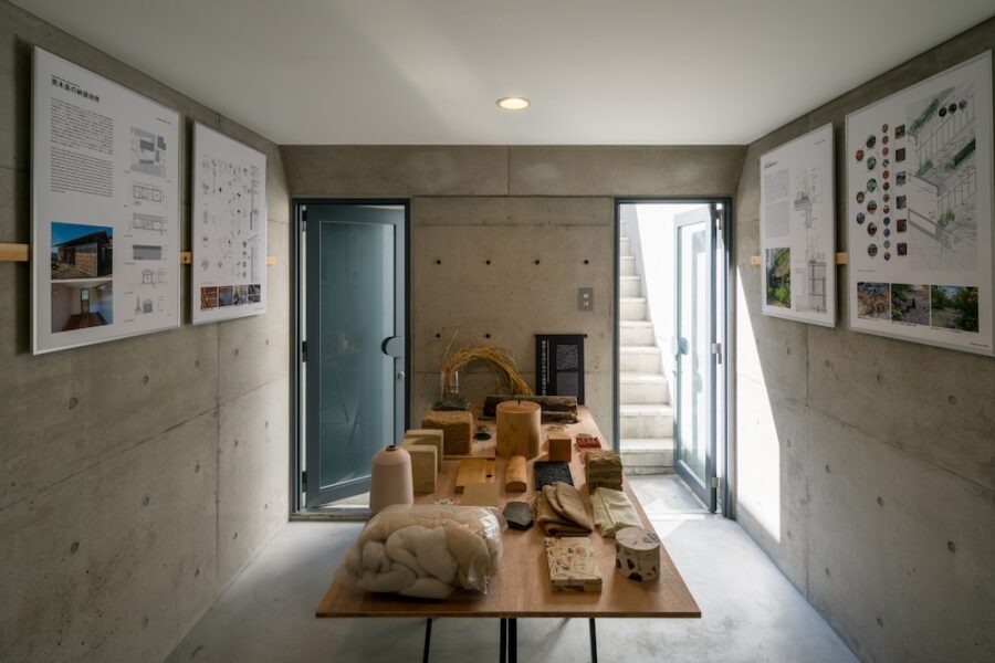 「⾃然とつながる建築をめざして　川島範久展」川島範久建築設計事務所＋明治⼤学川島範久研究室：大阪の安藤忠雄建築・ギャラリー日本橋の家にて開催