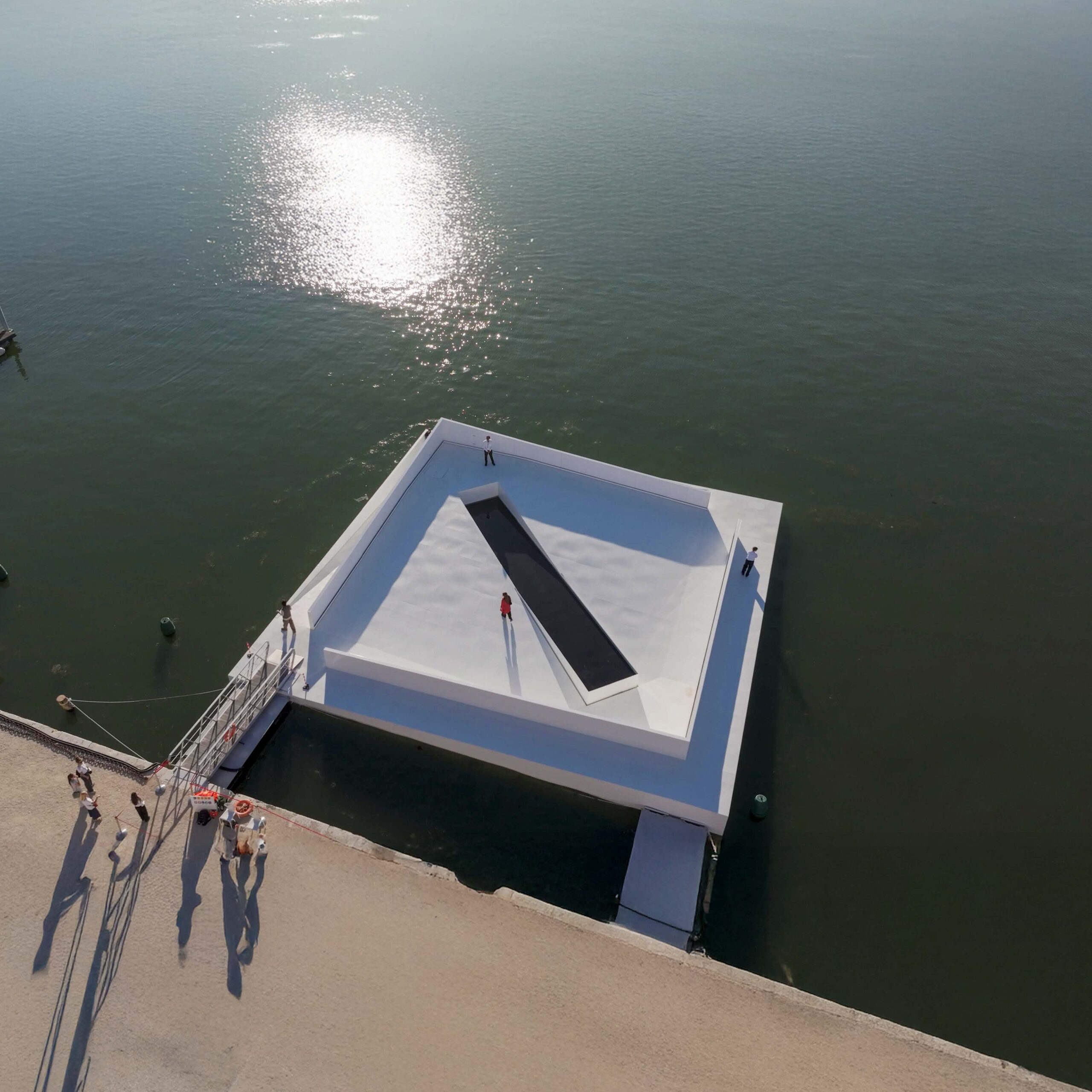 〈アクアプラザ（AQUAPRAÇA）〉カルロ・ラッティ・アソシエイト（Carlo Ratti Associati）、Höweler + Yoon