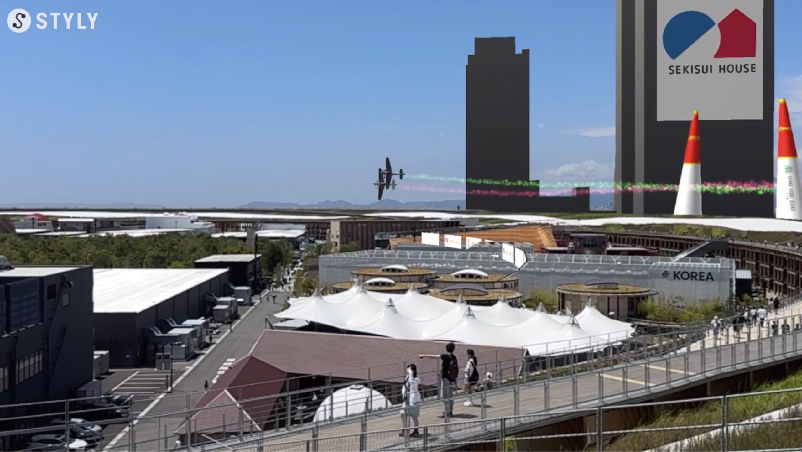 大阪・関西万博会場でのイメージ