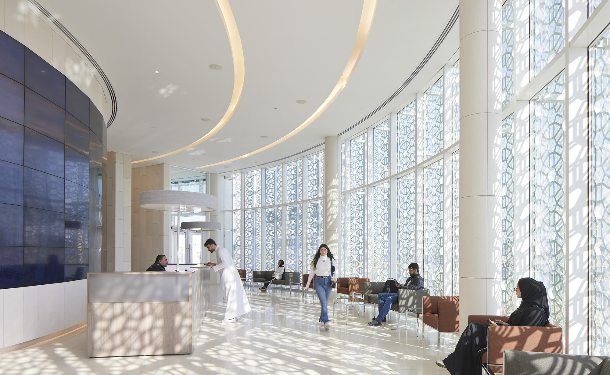 〈クウェート大学管理棟施設（Kuwait University Administration Facilities）〉SOM