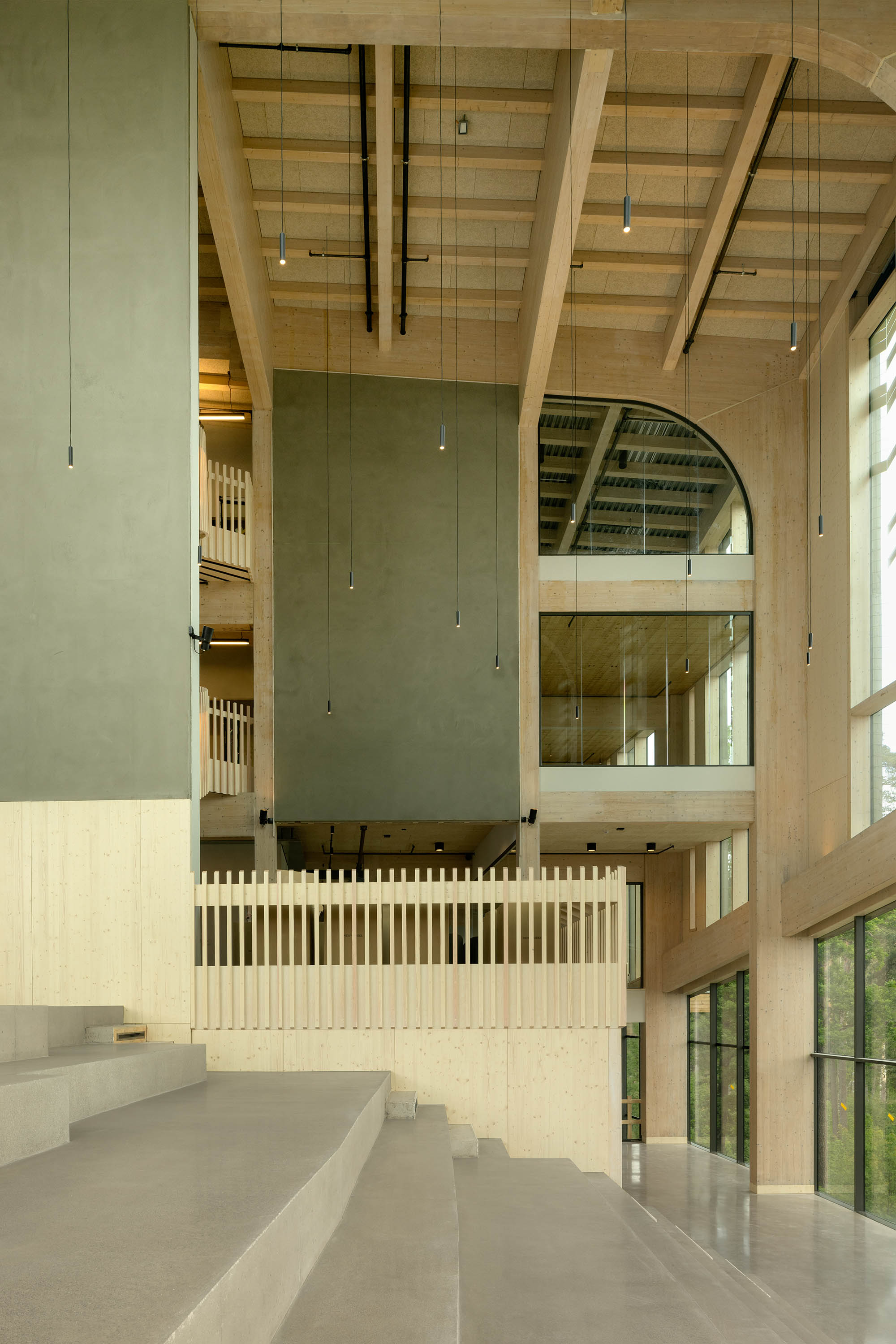 〈レイクハウス・ヴェンデルストランド(Lakehouse Wendelstrand)〉スノヘッタ(Snøhetta)