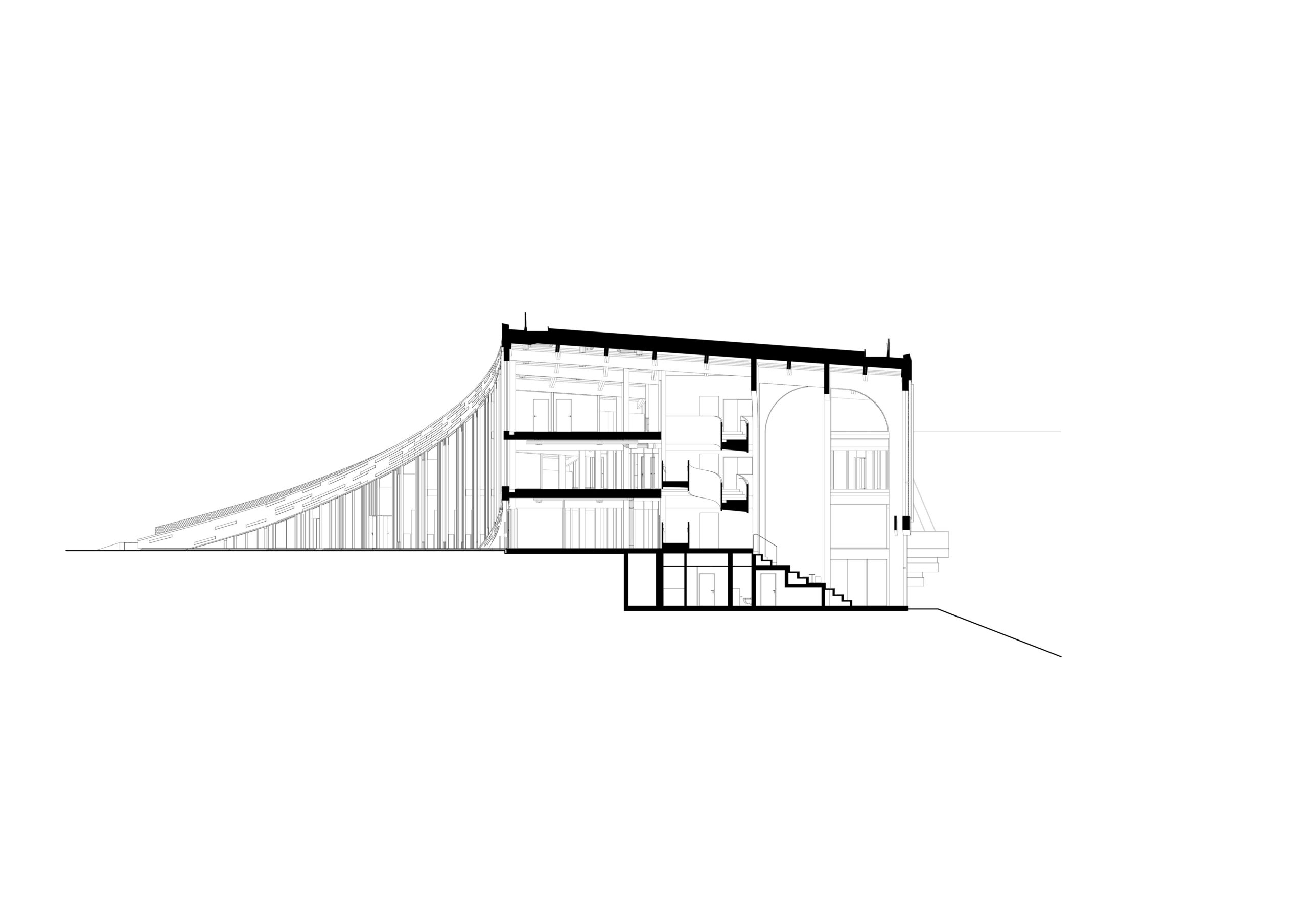 〈レイクハウス・ヴェンデルストランド(Lakehouse Wendelstrand)〉スノヘッタ(Snøhetta)