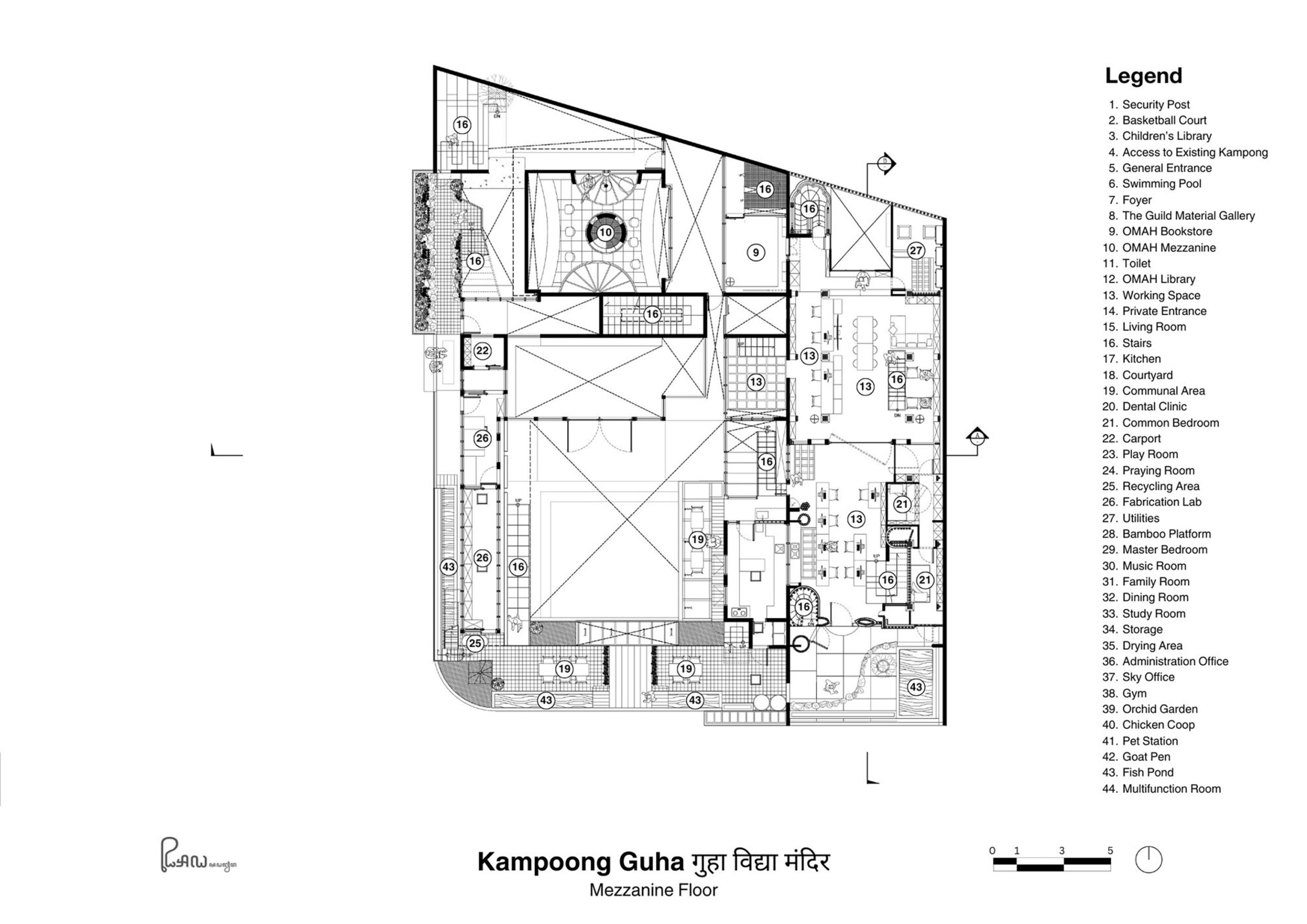 〈Kampoong Guha〉RAW（Realrich Architecture Workshop）