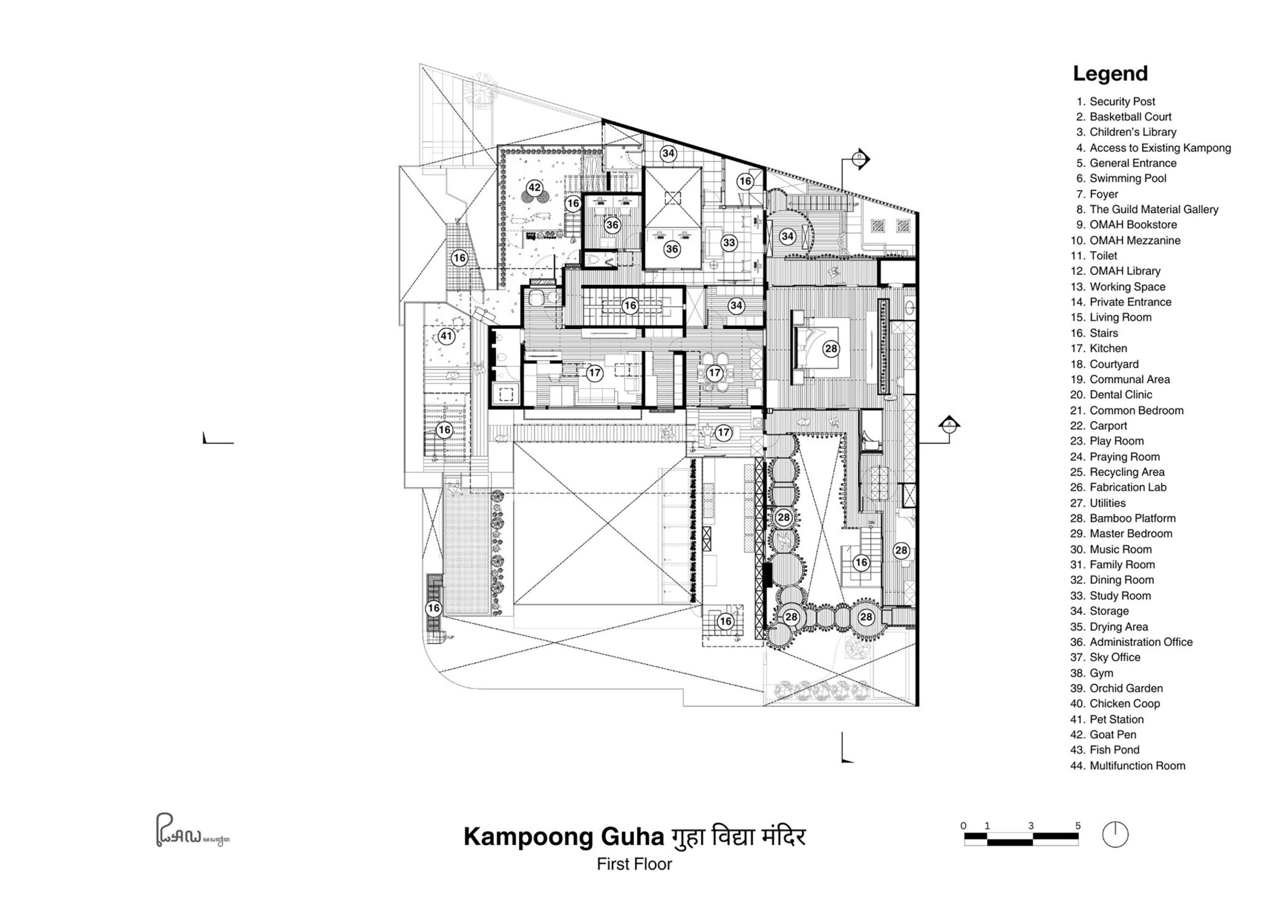 〈Kampoong Guha〉RAW（Realrich Architecture Workshop）
