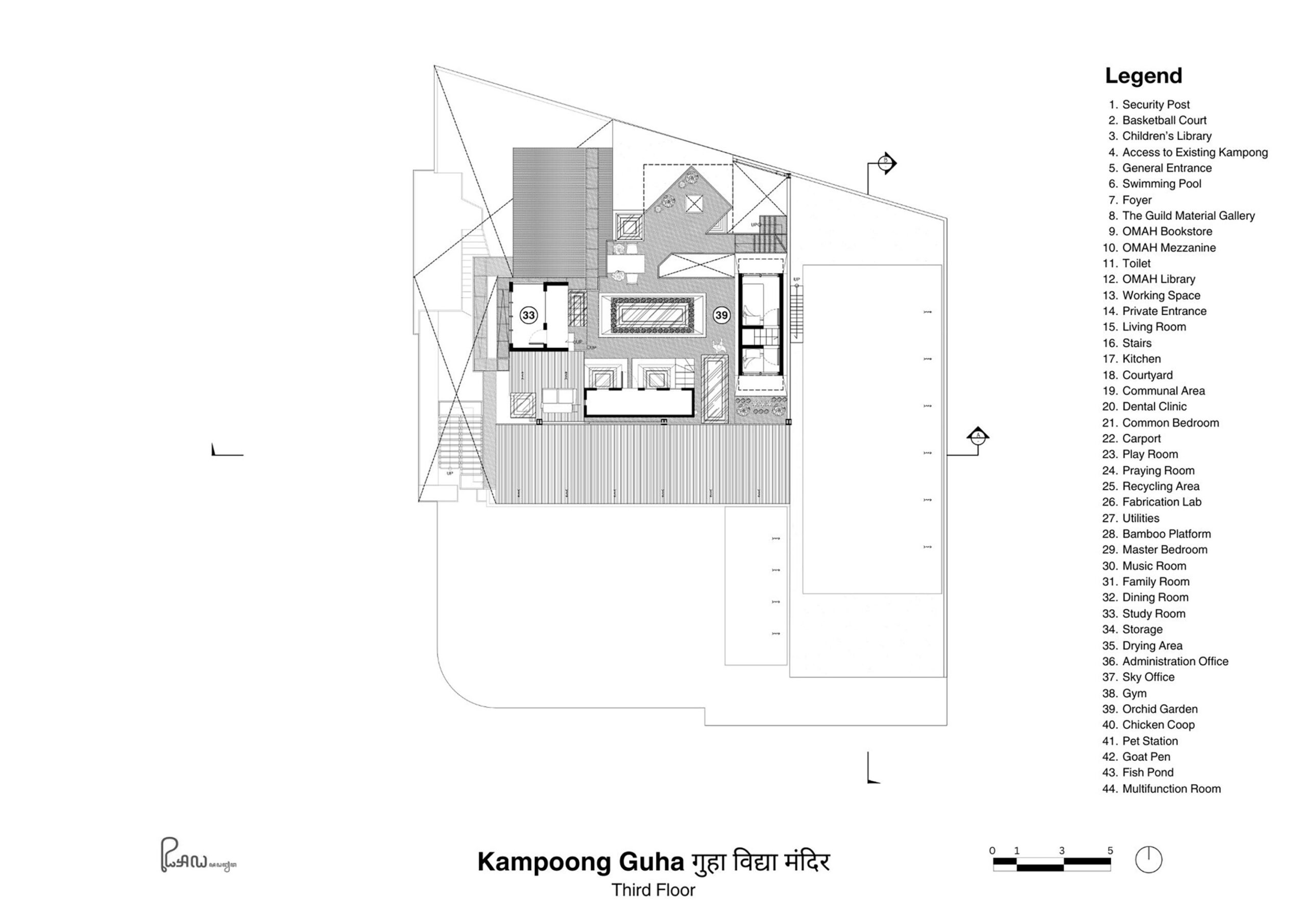 〈Kampoong Guha〉RAW（Realrich Architecture Workshop）