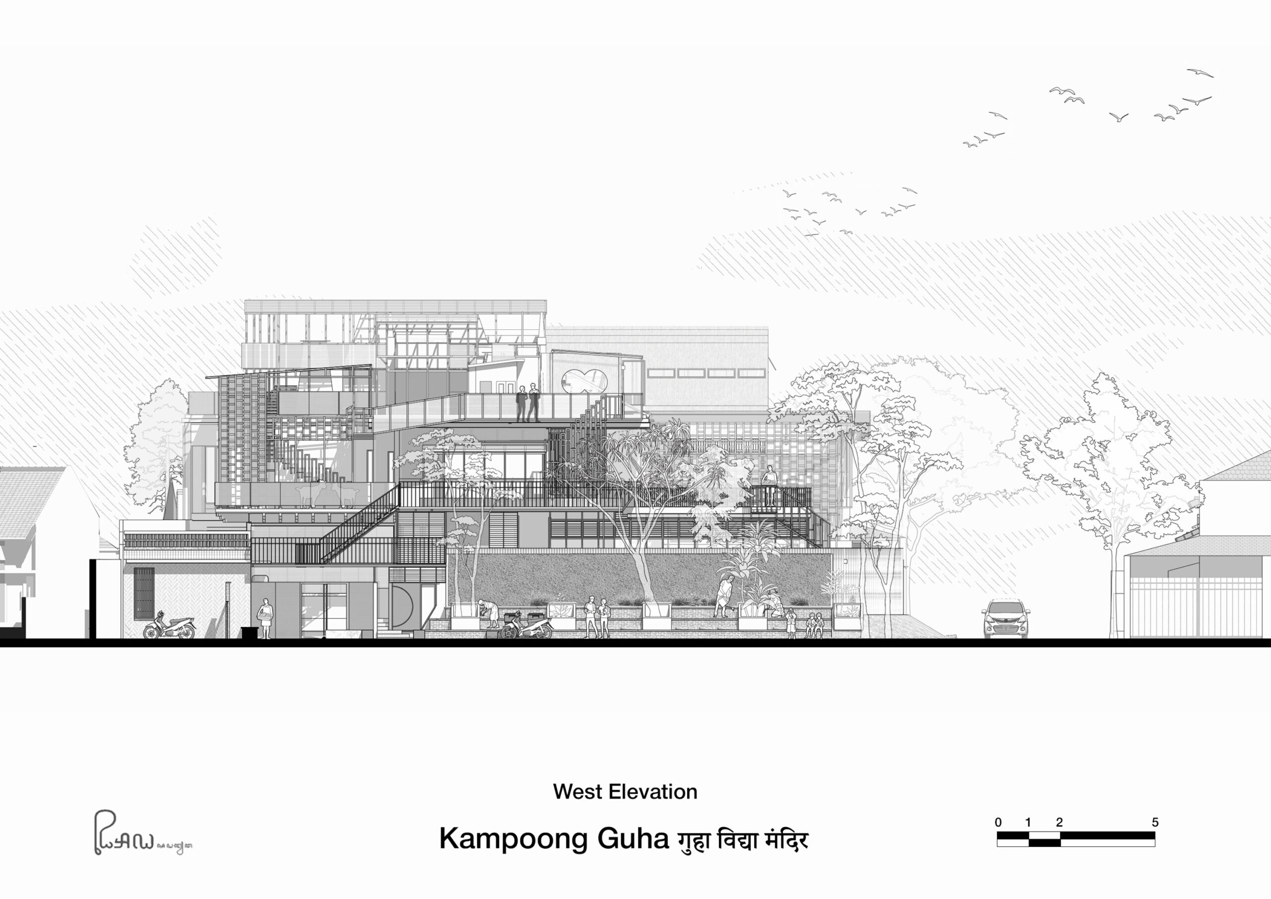 〈Kampoong Guha〉RAW（Realrich Architecture Workshop）