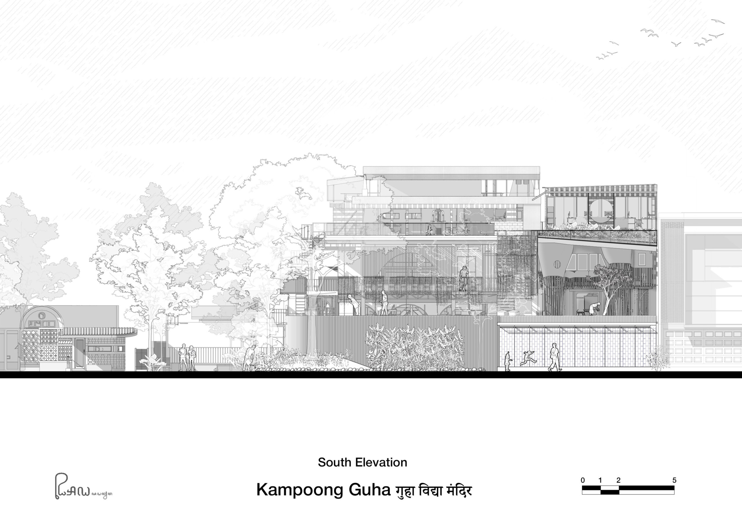〈Kampoong Guha〉RAW（Realrich Architecture Workshop）