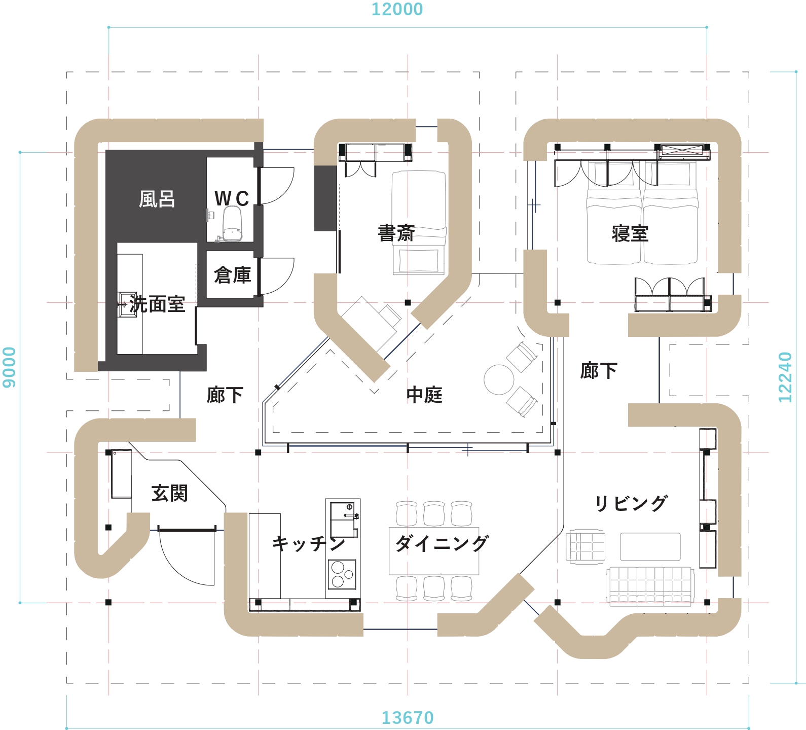 〈Lib Earth House model B〉Lib Work