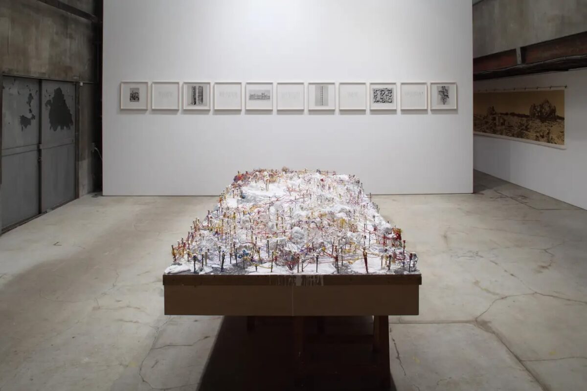 磯崎新〈孵化過程〉1962年　展示風景