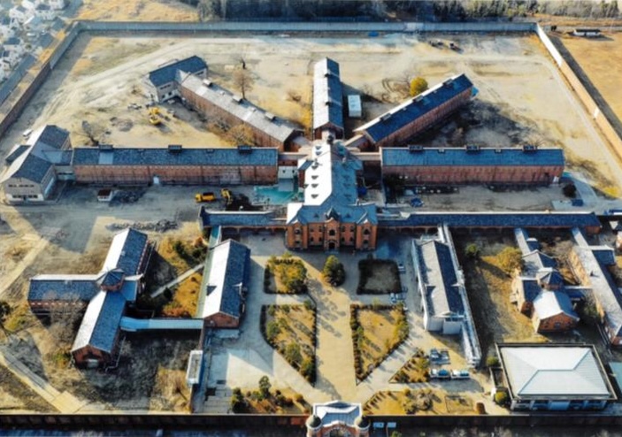 旧奈良監獄 鳥瞰（2019年撮影）