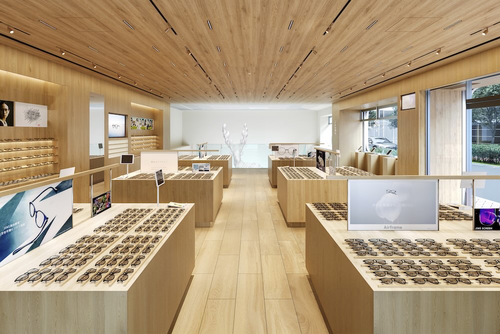 ジンズ JINS銀座店 内観イメージ