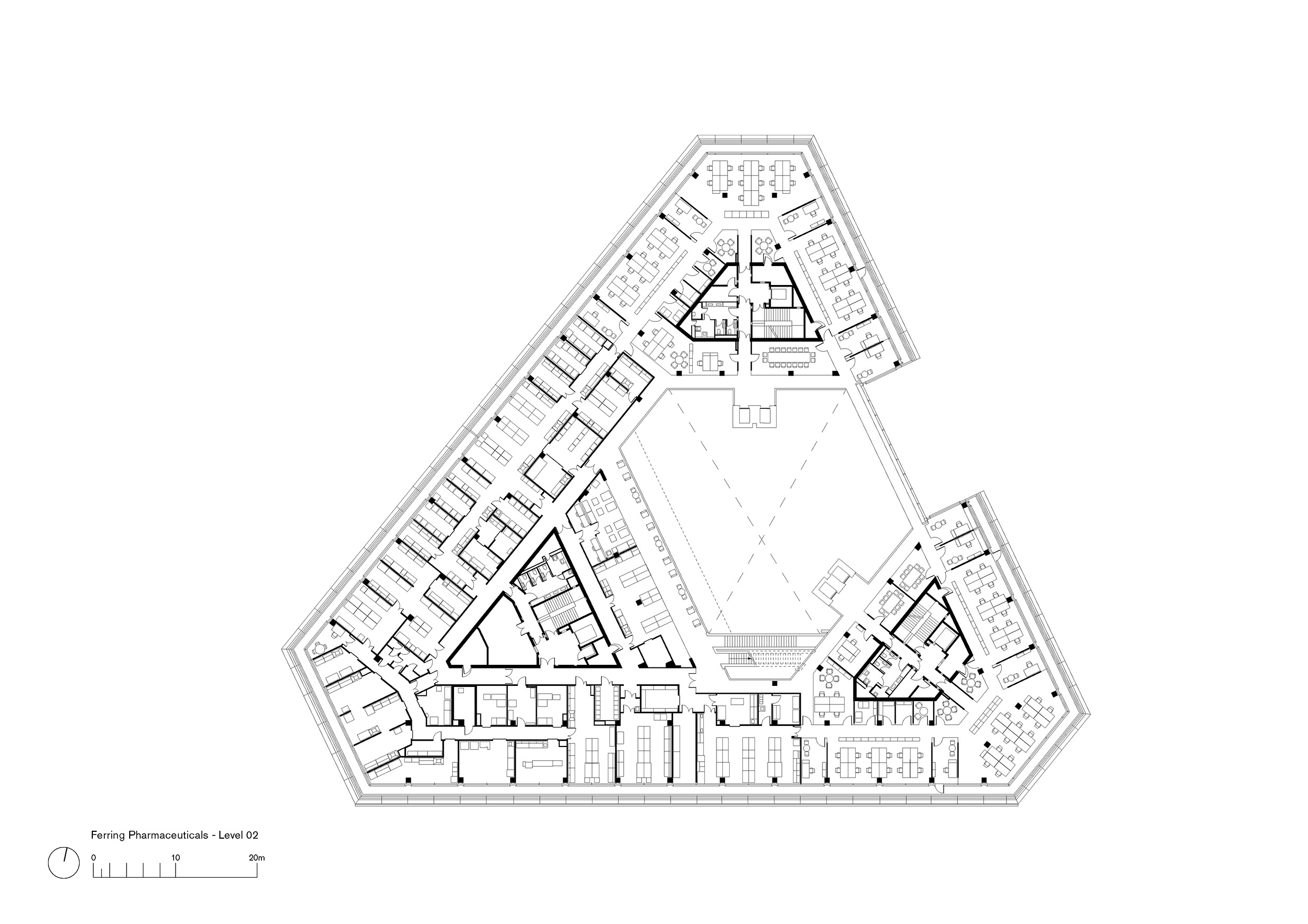 〈Soundport, Ferring Pharmaceuticals A/S〉フォスター アンド パートナーズ（Foster＋Partners）