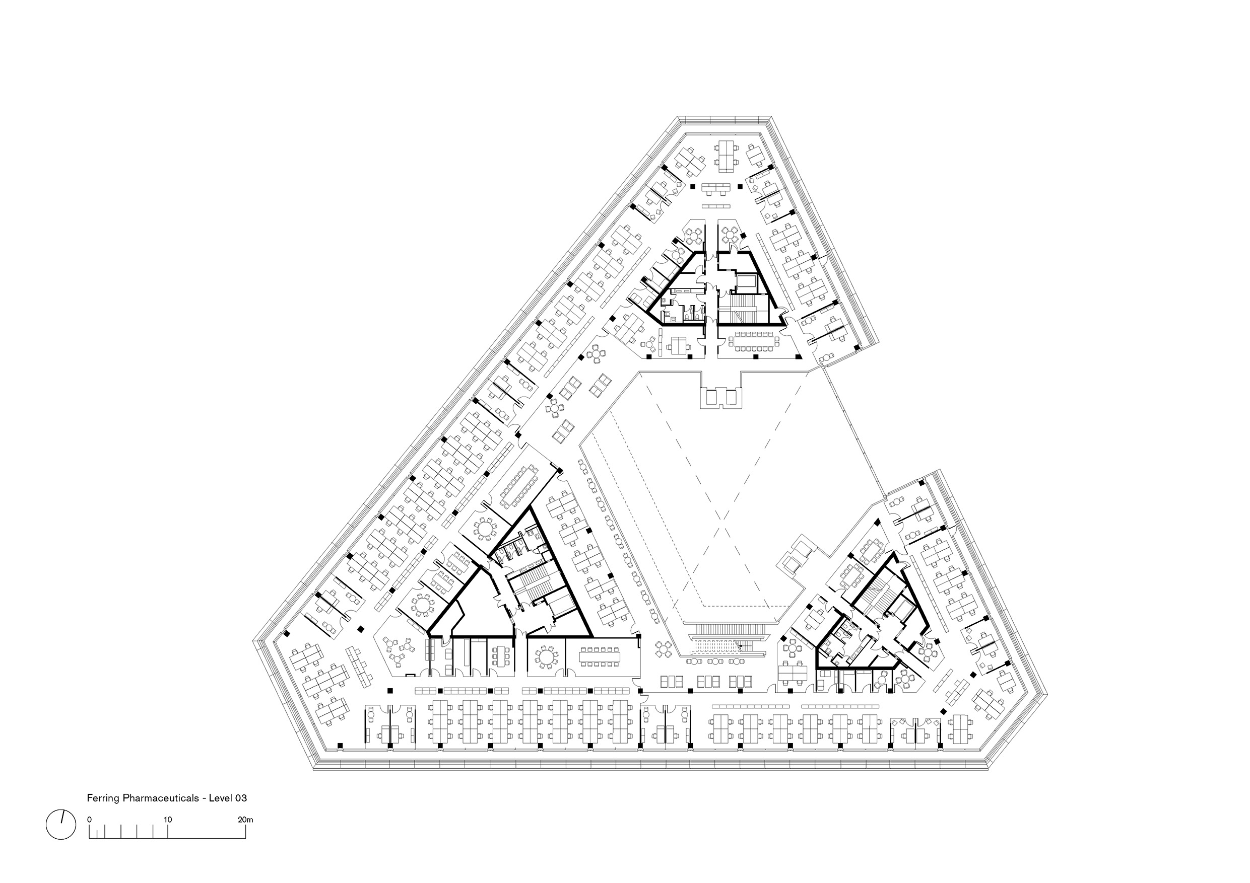 〈Soundport, Ferring Pharmaceuticals A/S〉フォスター アンド パートナーズ（Foster＋Partners）