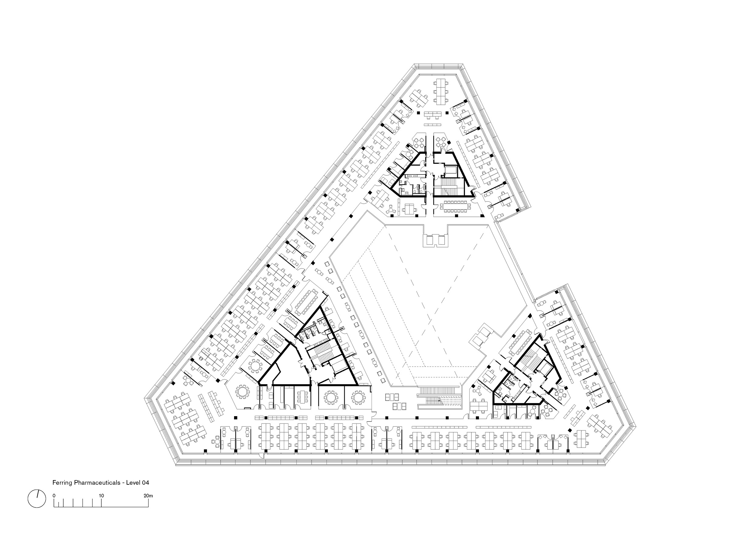 〈Soundport, Ferring Pharmaceuticals A/S〉フォスター アンド パートナーズ（Foster＋Partners）