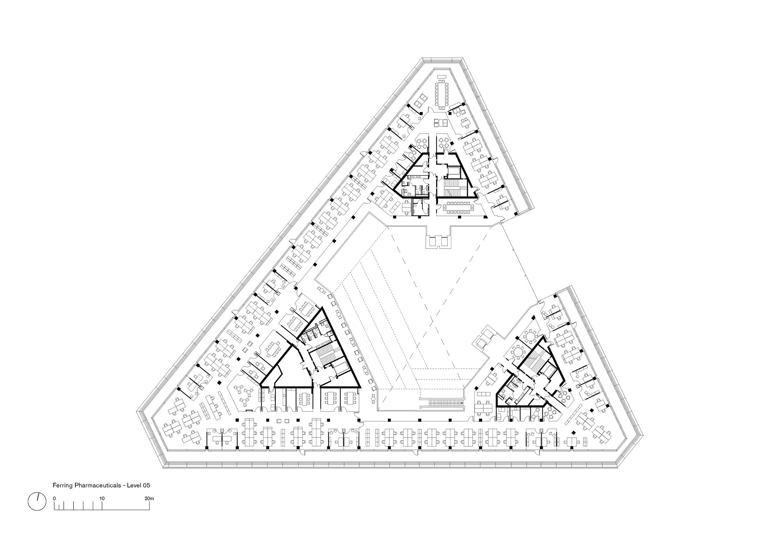 〈Soundport, Ferring Pharmaceuticals A/S〉フォスター アンド パートナーズ（Foster＋Partners）