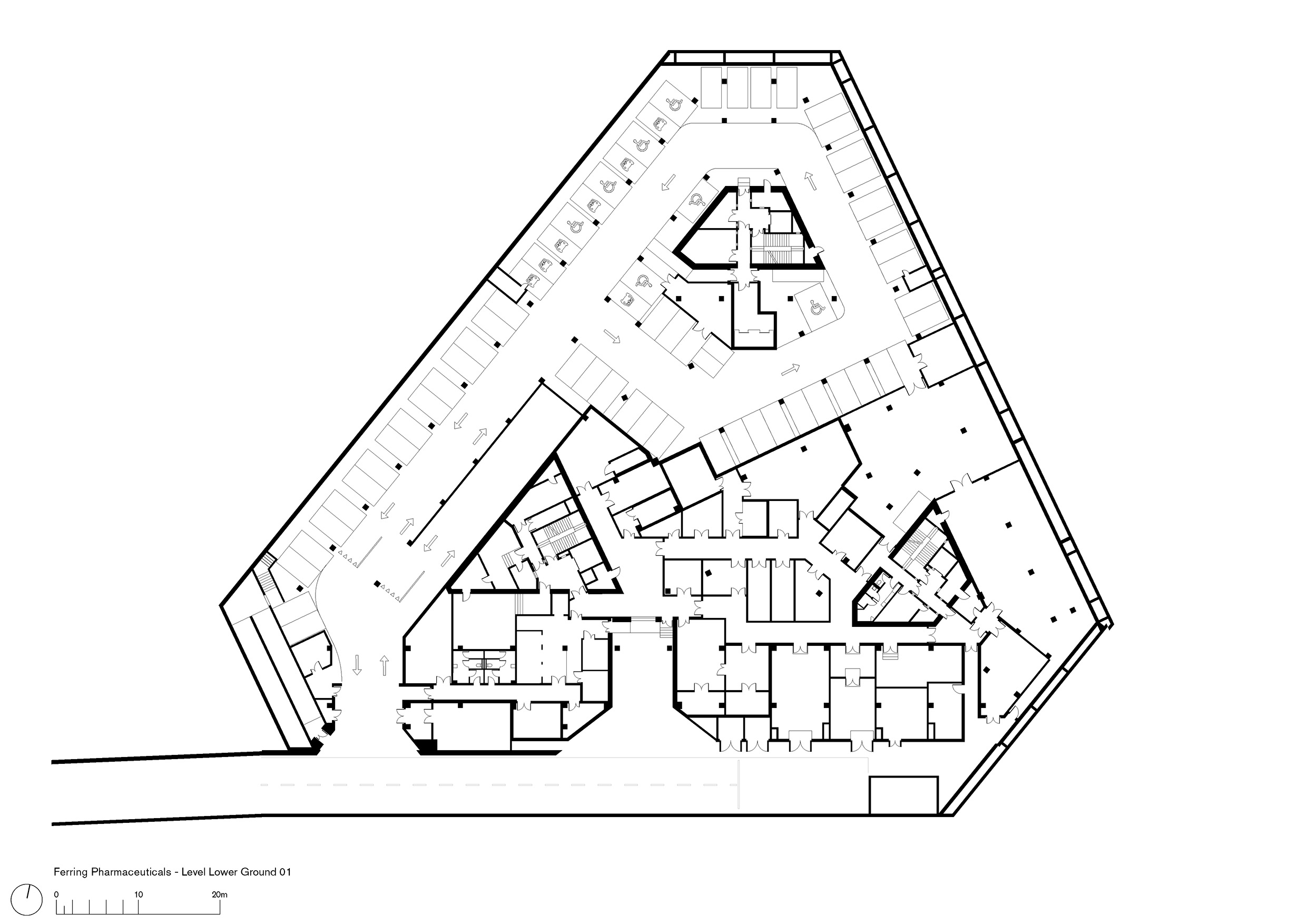 〈Soundport, Ferring Pharmaceuticals A/S〉フォスター アンド パートナーズ（Foster＋Partners）